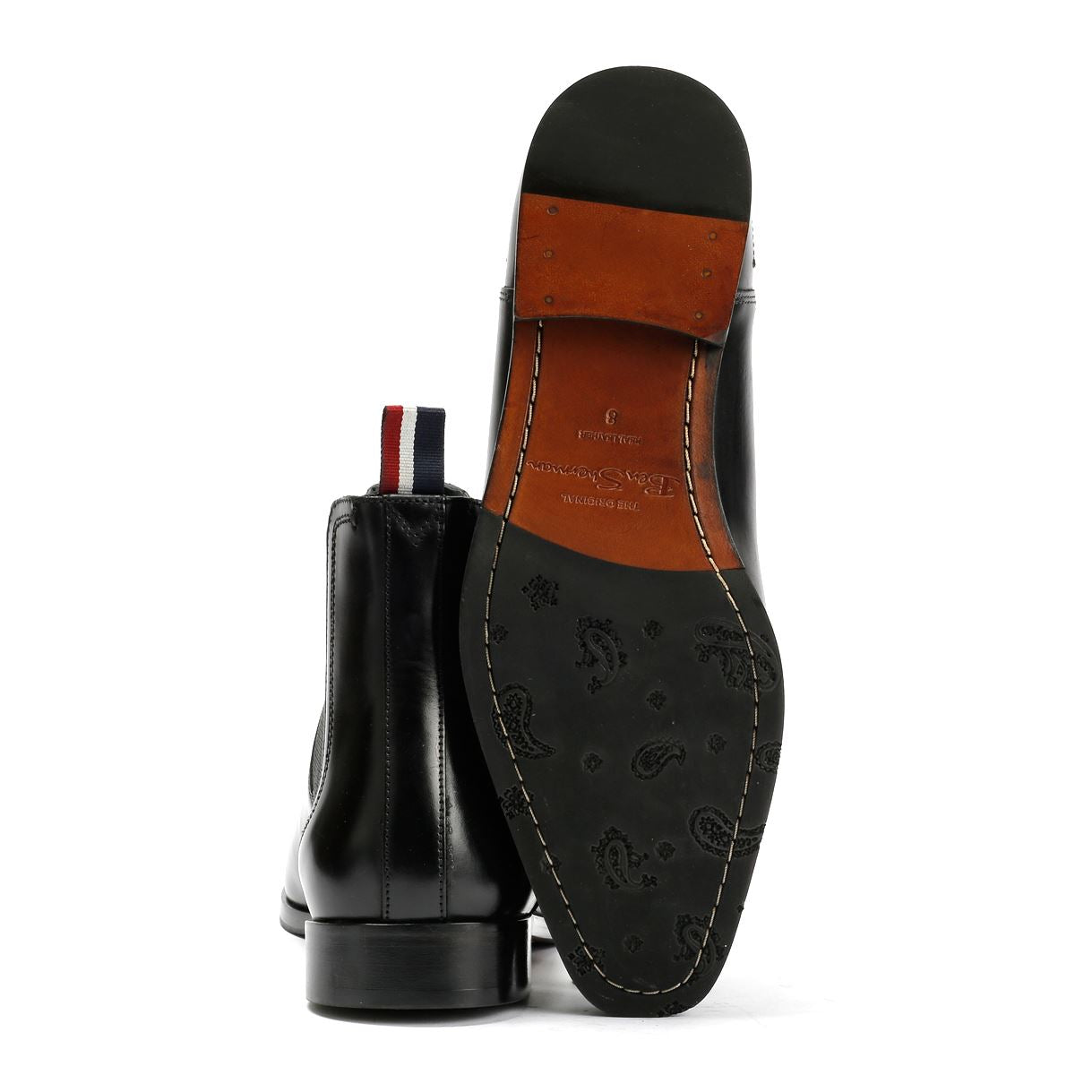 Ben Sherman Kendrick Leather Men's Black Boots