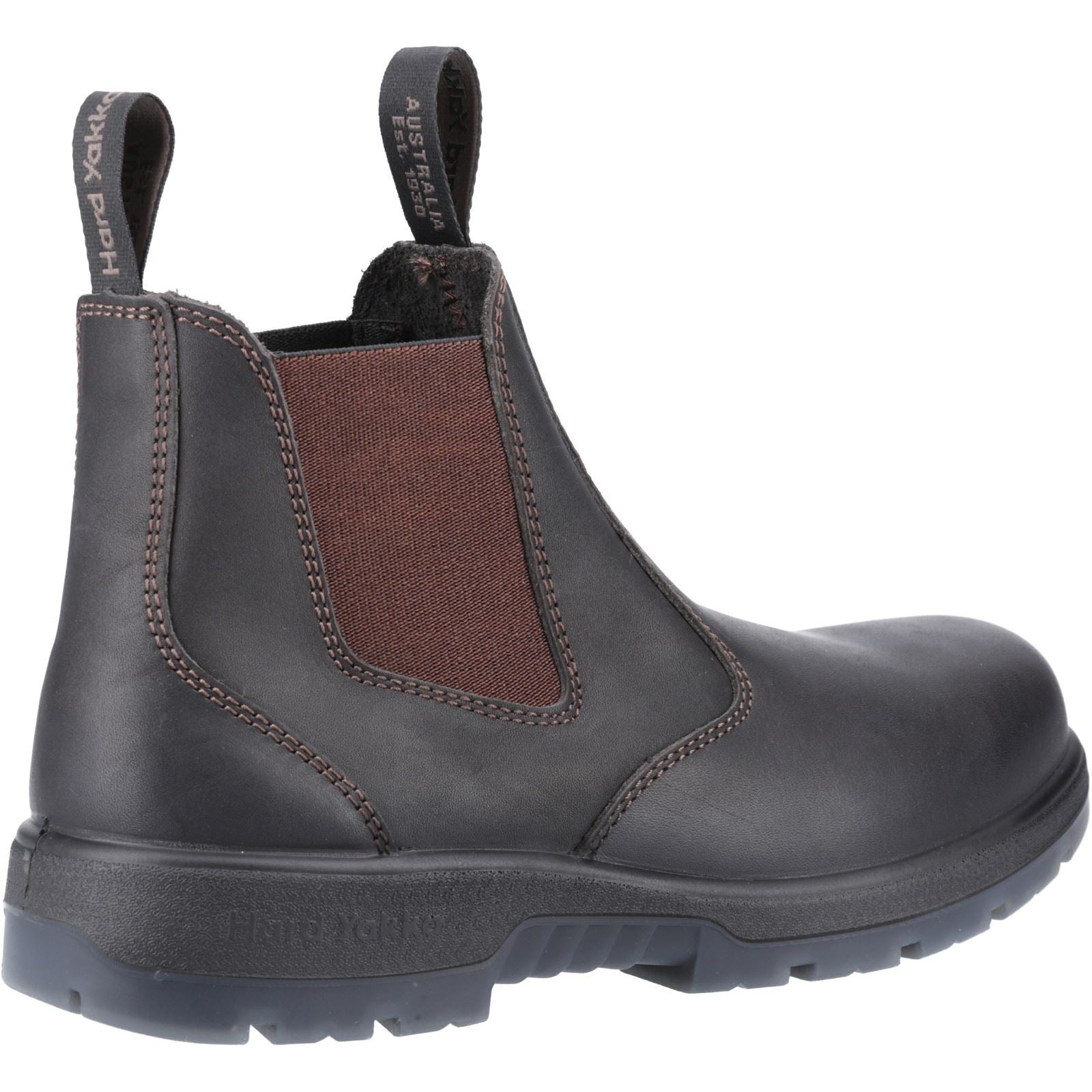 Hard Yakka Men's Outback Safety Dealer Boot in Brown