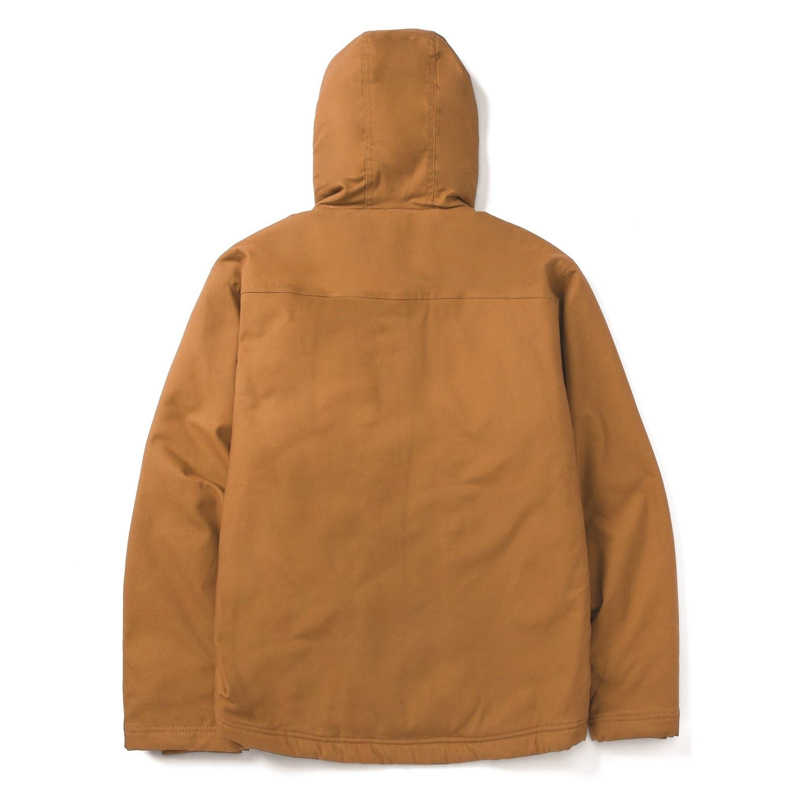 Caterpillar Hooded Sherpa Lined Men's Bronze Fleece Jacket