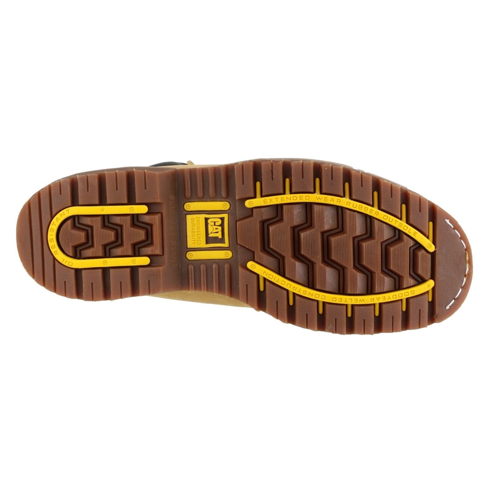 Caterpillar Men's Holton Safety Boot in Honey