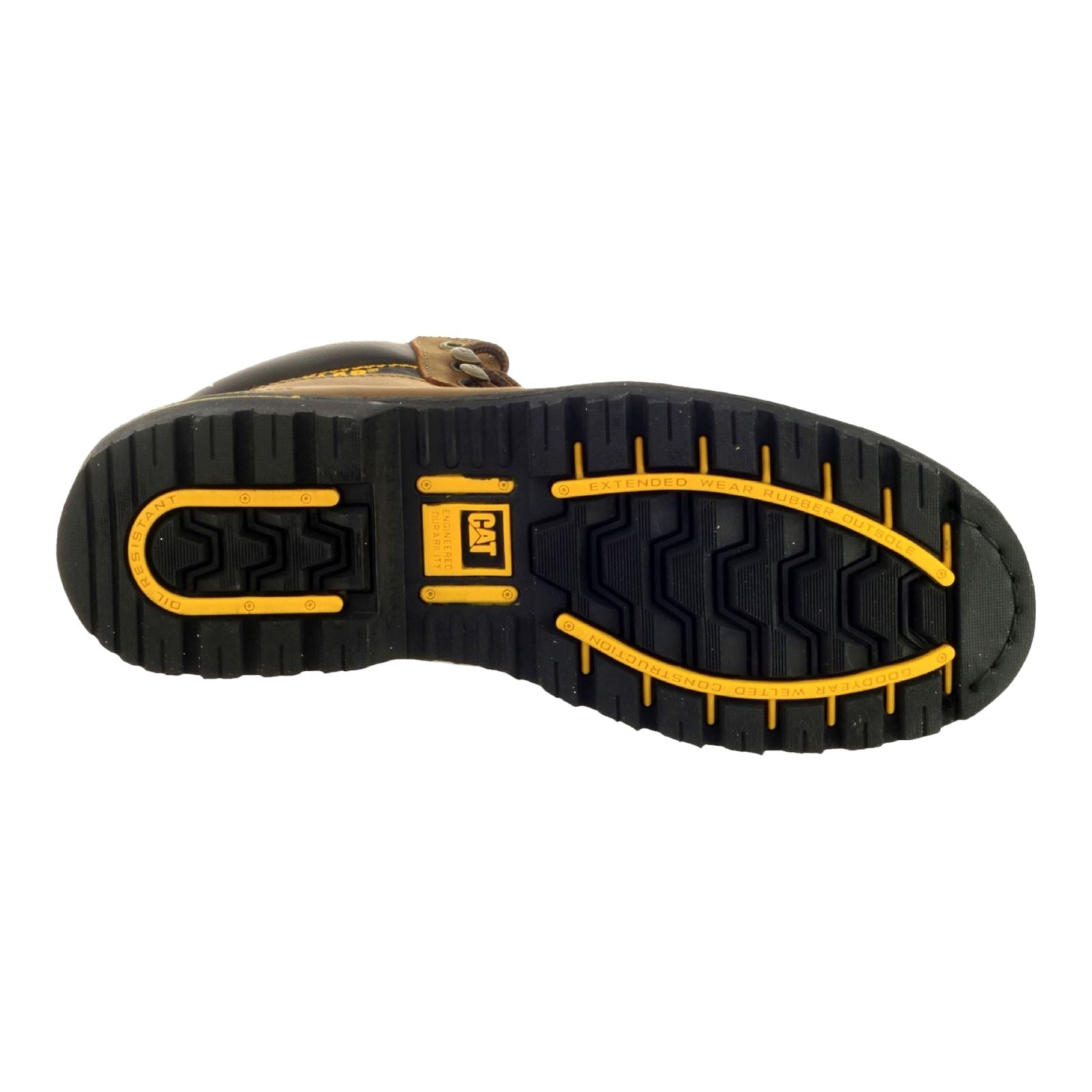 Caterpillar Men's Holton Safety Boot in Brown