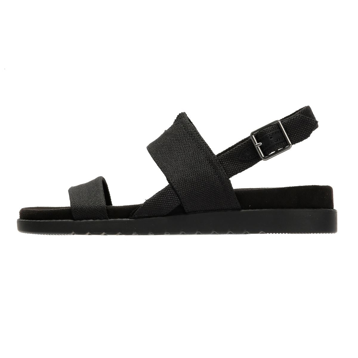 TOMS Marin Slingback Canvas Women's Black Sandals
