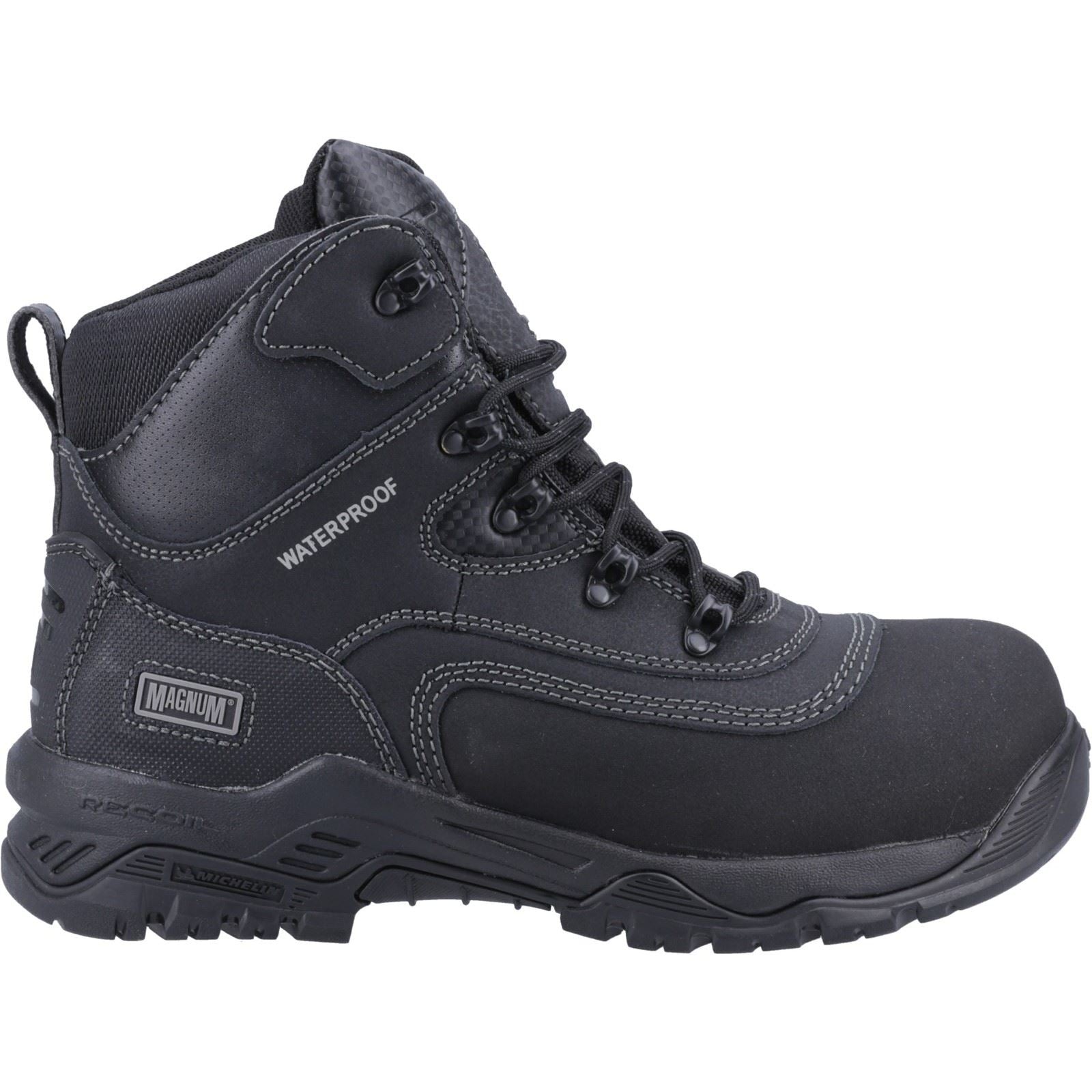 Magnum Broadside 6.0 CT CP WP Safety Boot in Black