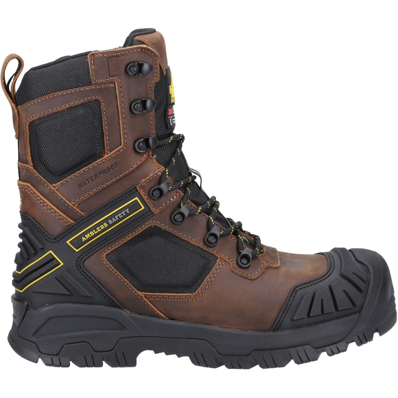 Amblers Safety Men's AS964C Detonate Safety Boot in Brown