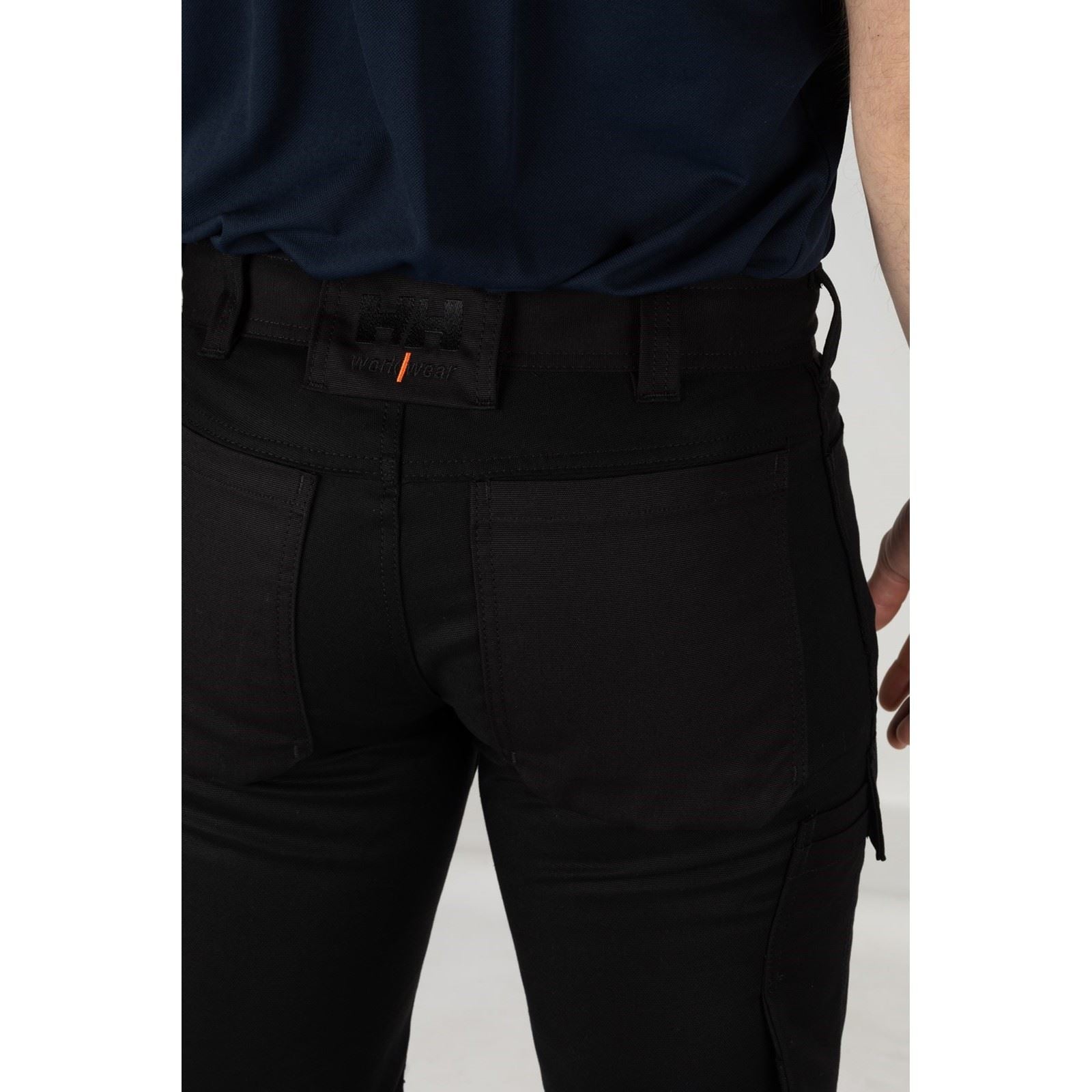 Helly Hansen Workwear Oxford Service Cotton Men's Black Knee-Length Shorts