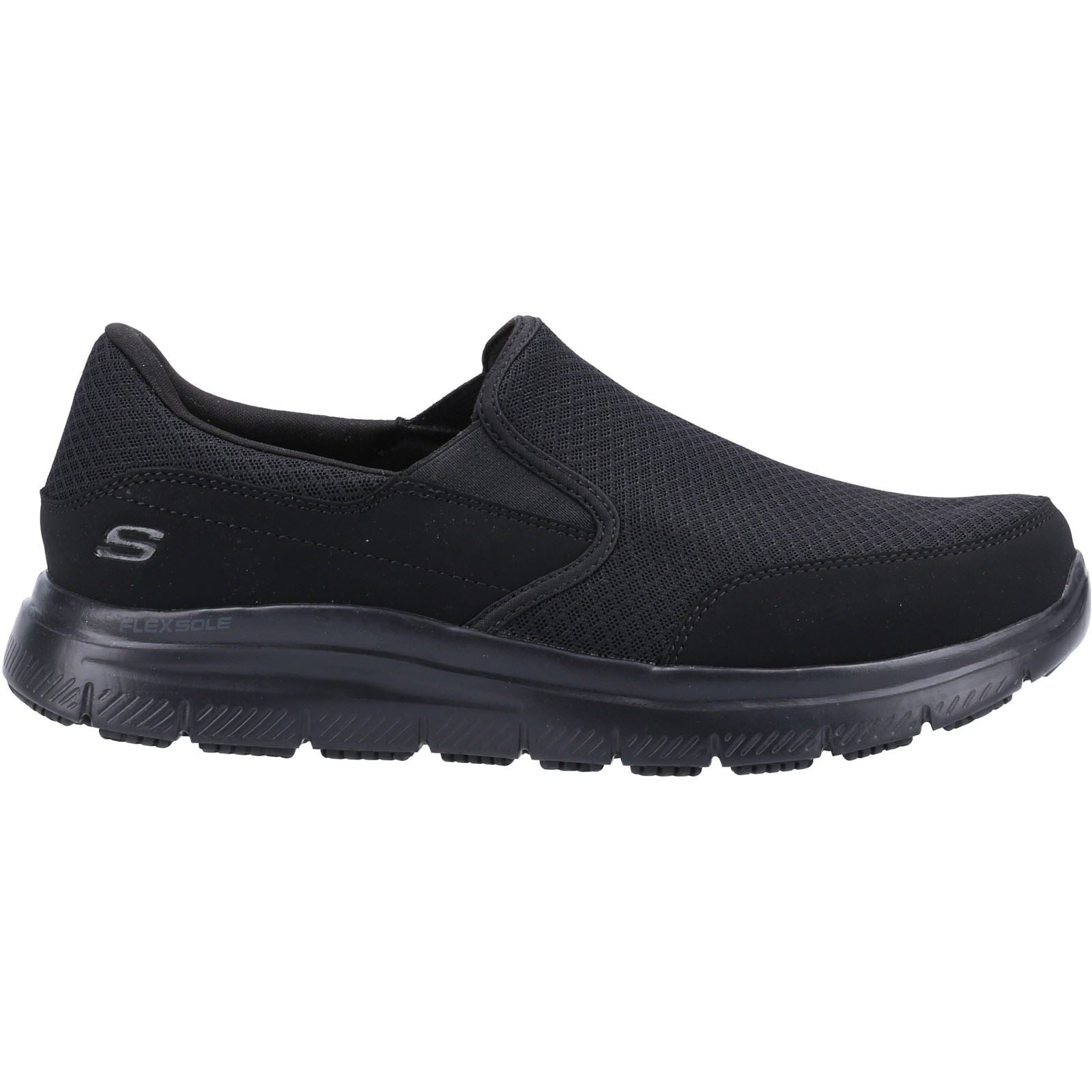 Skechers Workwear McAllen Wide Textile Men's Black Safety Trainers