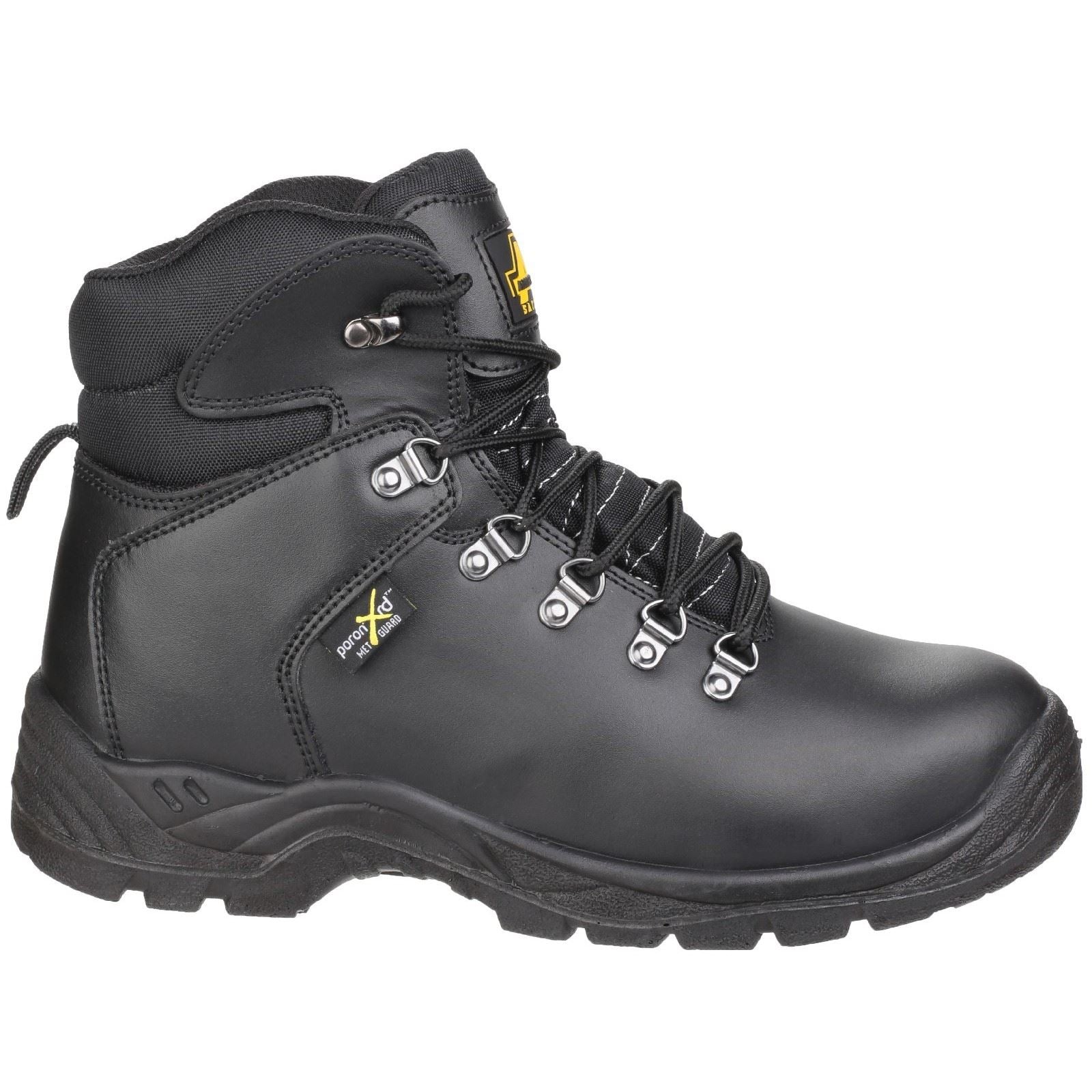 Amblers Safety AS335 Poron XRD Internal Metatarsal Safety Boot in Black