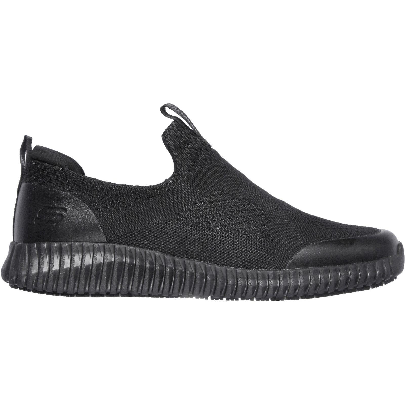 Skechers Workwear Cessnock Textile Men's Black Trainers