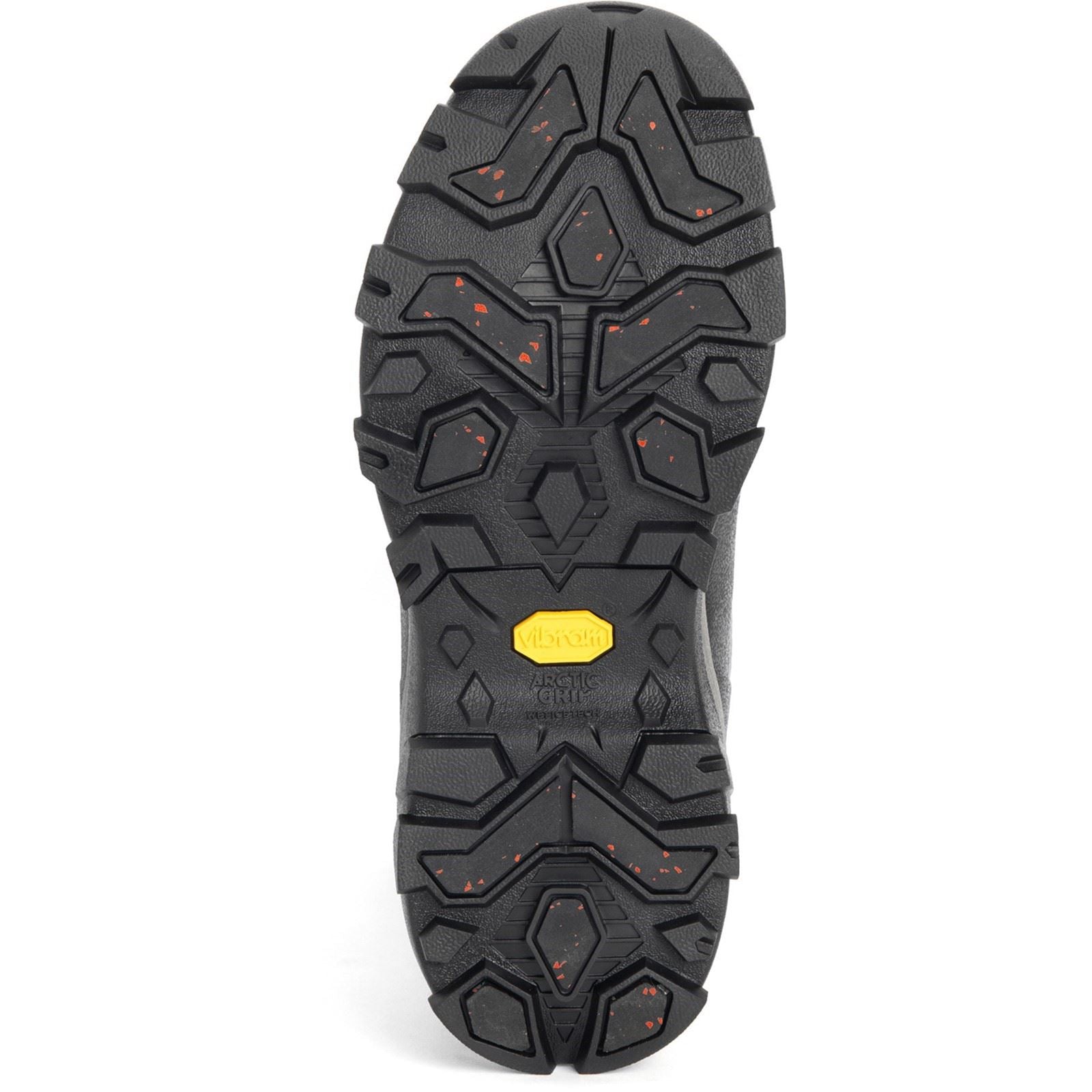 Muck Boots Women's Arctic Ice Mid Wellingtons in Black/Grey Geometric