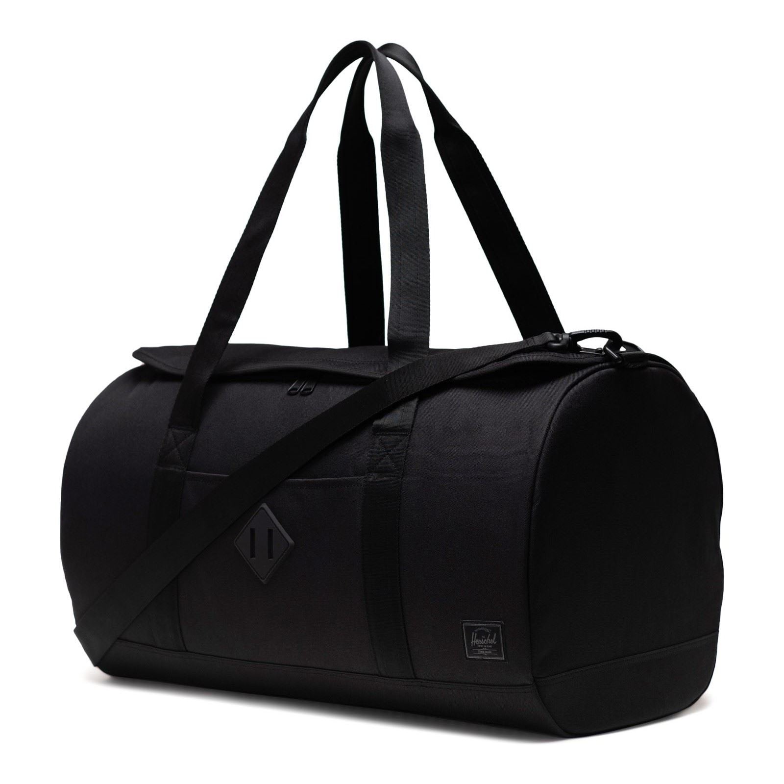 Herschel Bags Herschel Heritage Polyester 's Black Duffel Bag