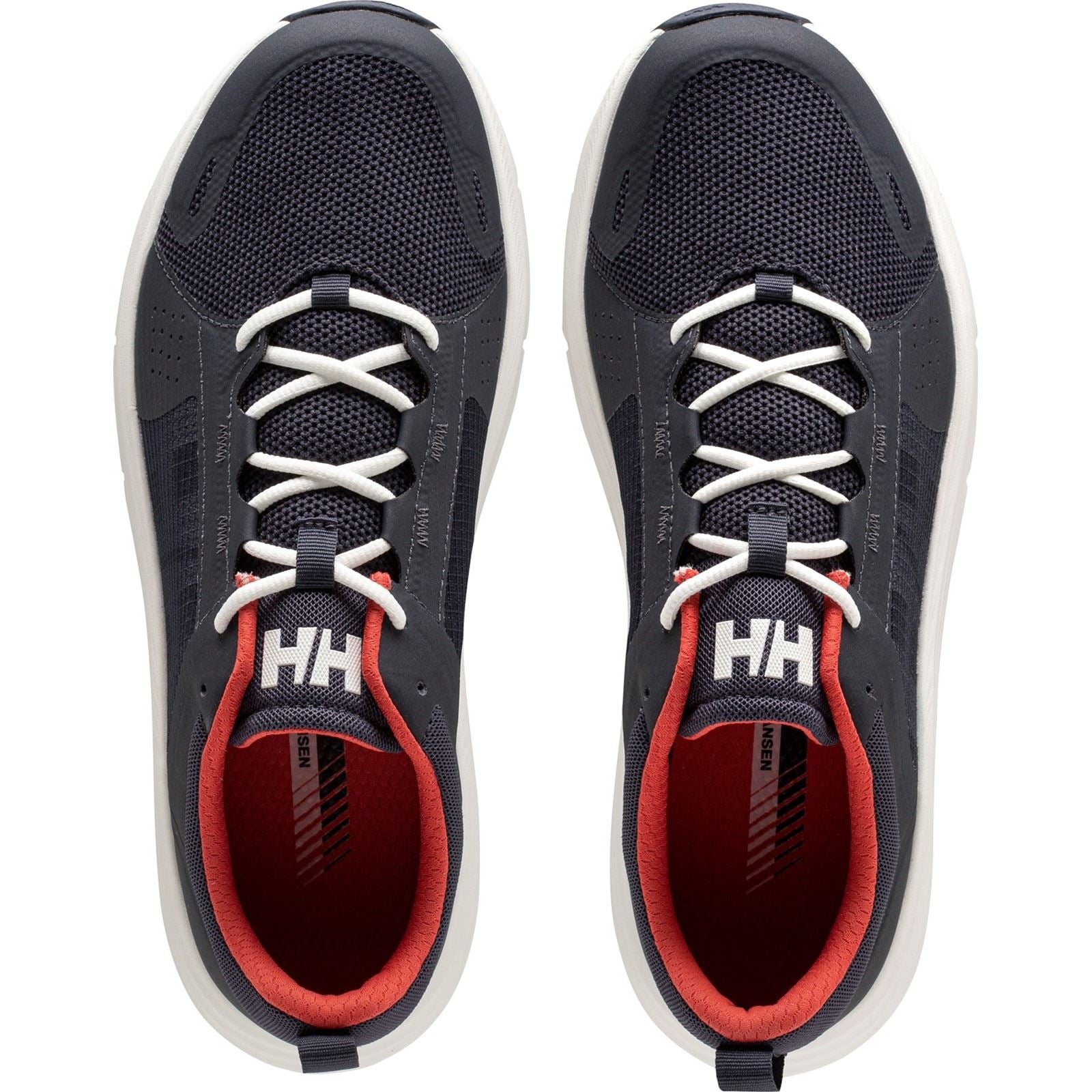 Helly Hansen Sport Men's AHIGA EVO 5 Trainers in Navy/Alert Red