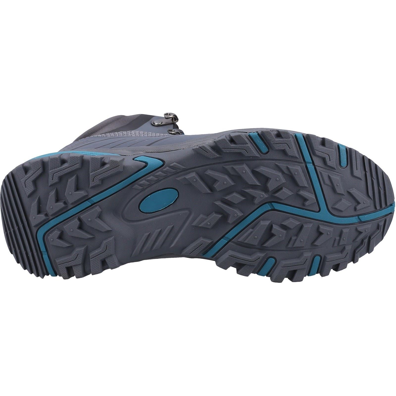 Cotswold Wychwood Mid RPET+Mesh Women's Grey/Blue Hiking Boots