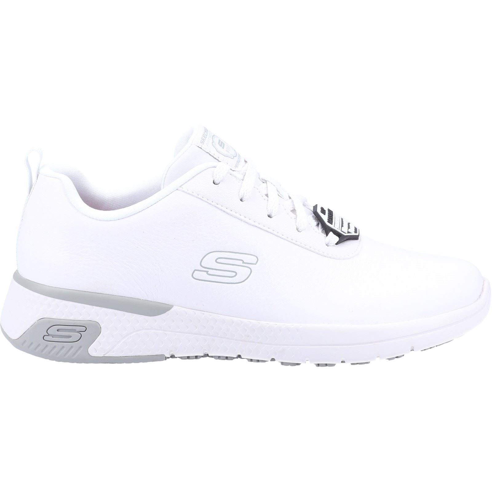 Skechers Workwear Marsing Gmina Leather Women's White Safety Trainers