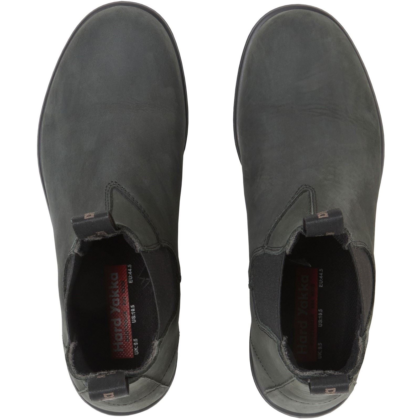 Hard Yakka Men's Brunswick Nubuck Boots in Charcoal Nubuck