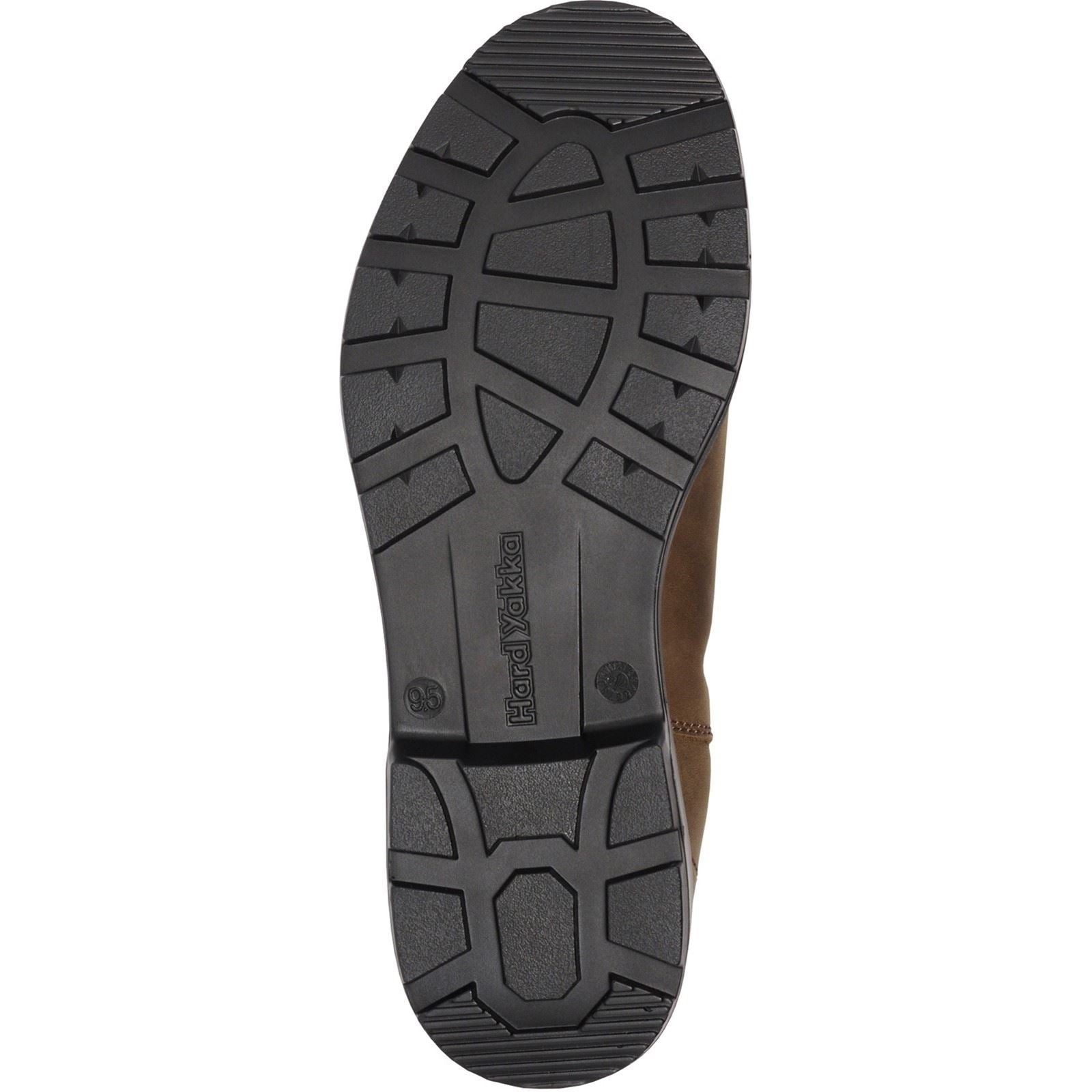 Hard Yakka Men's Brunswick Nubuck Boots in Saddle Brown Nubuck