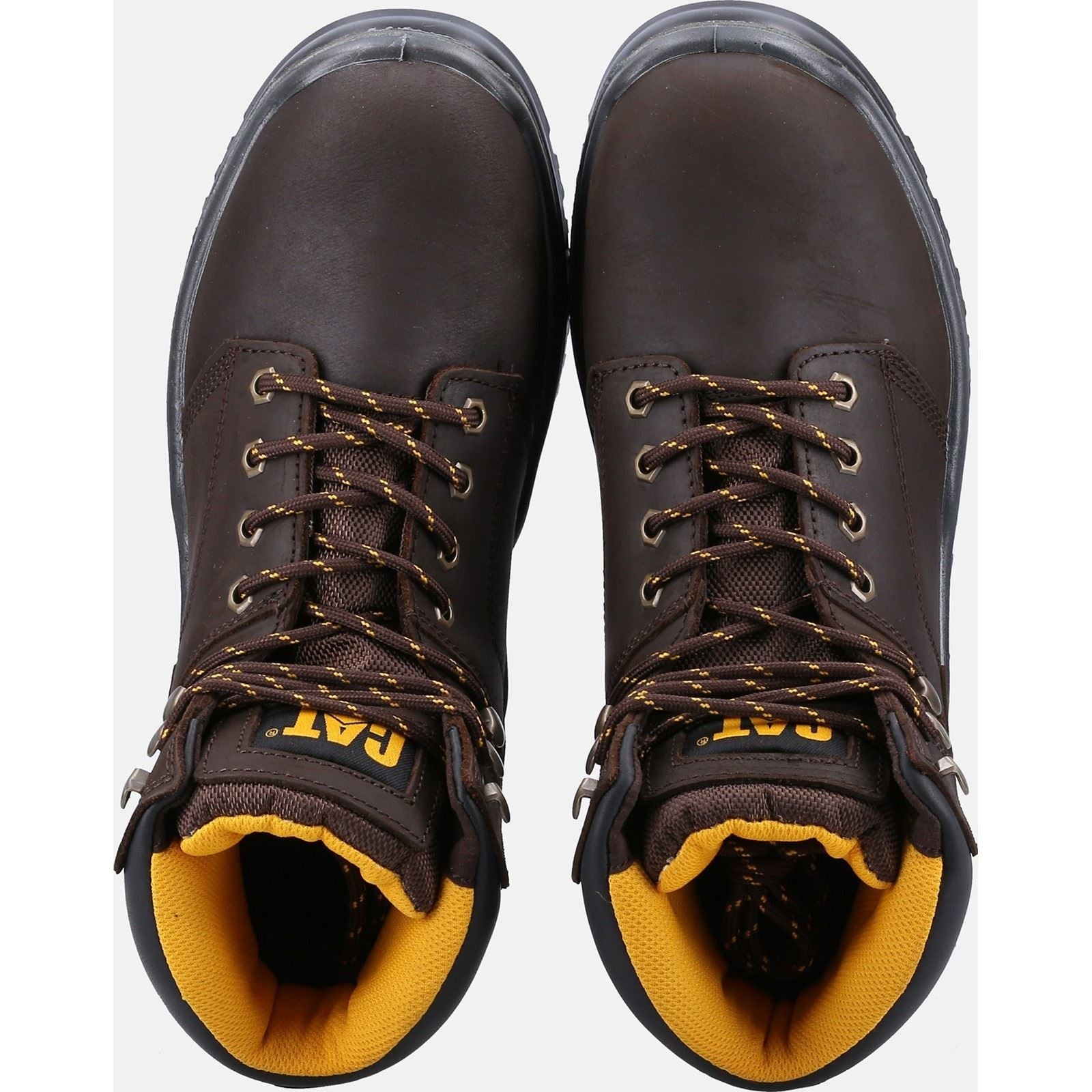 Caterpillar Men's Striver Injected Safety Boot in Brown
