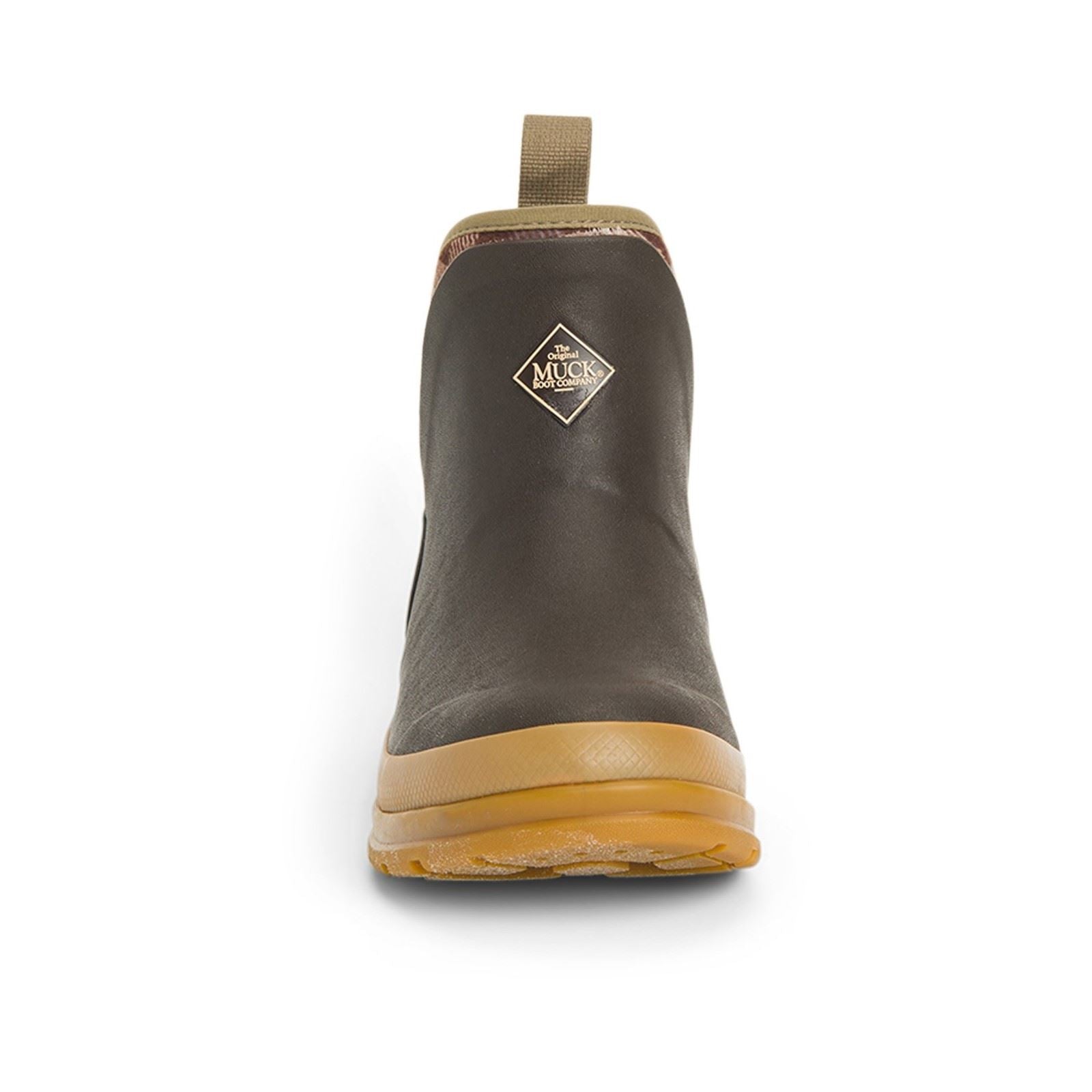 Muck Boots Women's Originals Ankle Wellingtons in Brown/Plaid/Gum