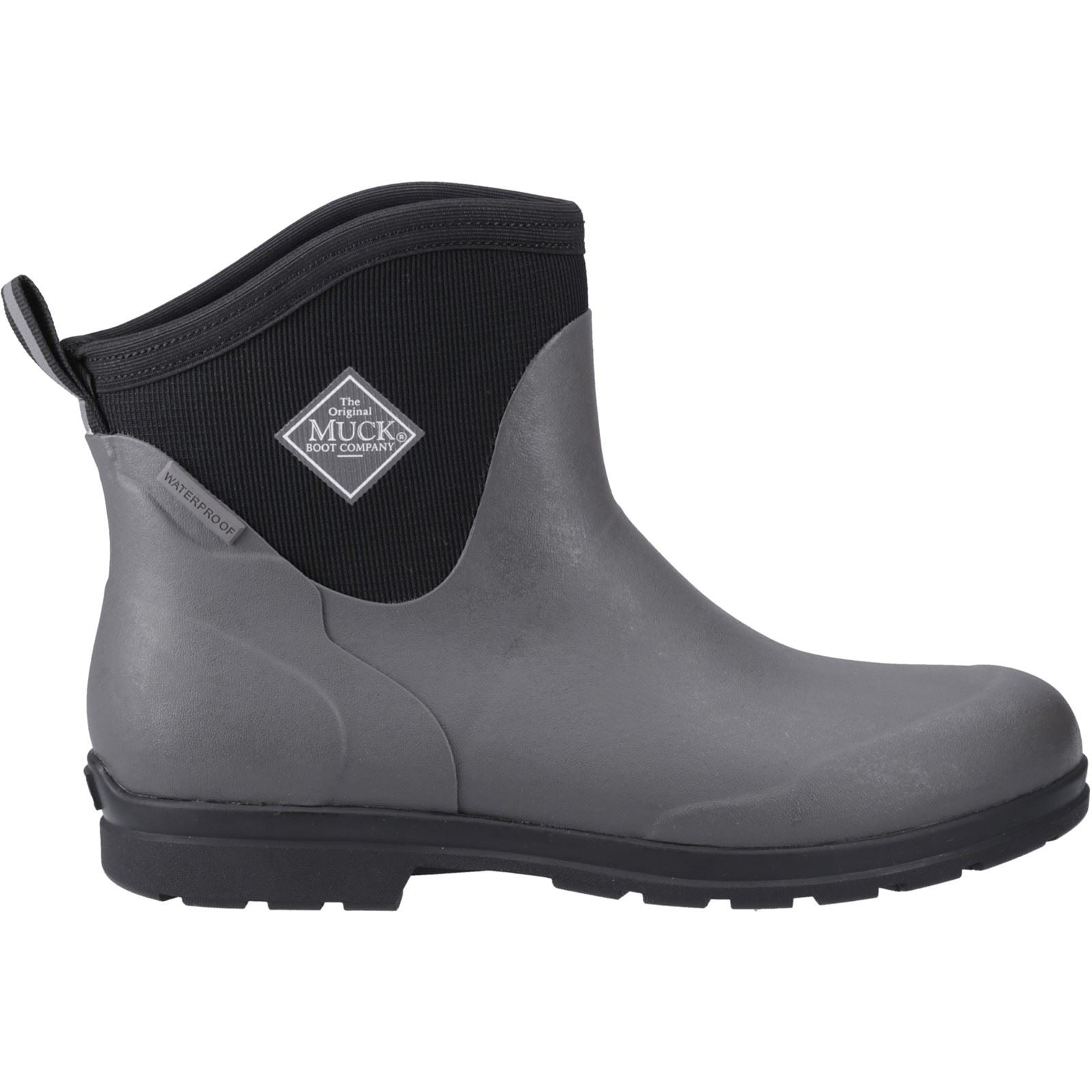 Muck Boots Men's Originals Excursion Ankle Boot in Grey/Black