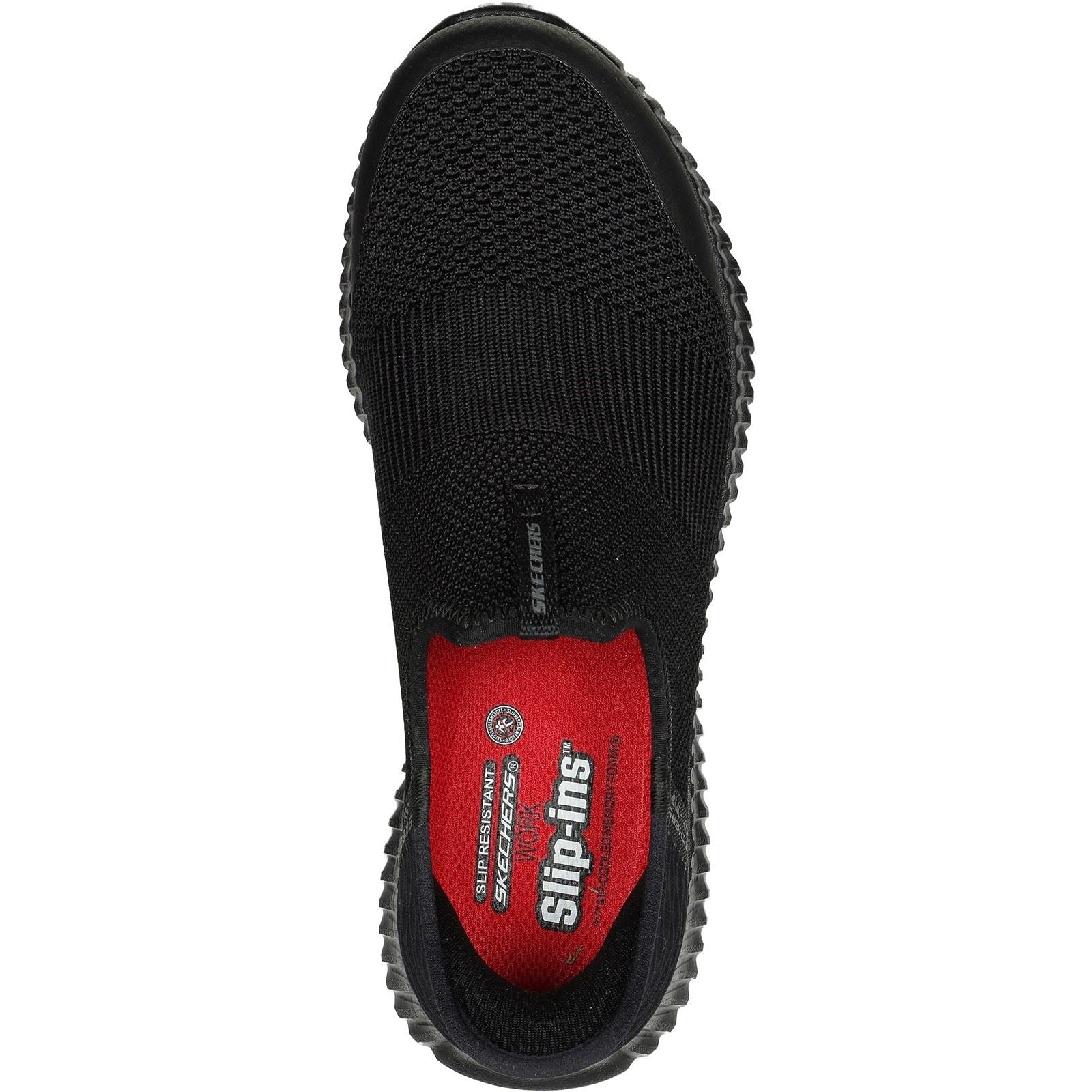 Skechers Workwear Cessnock - Gwynedd Textile Women's Black Safety Trainers