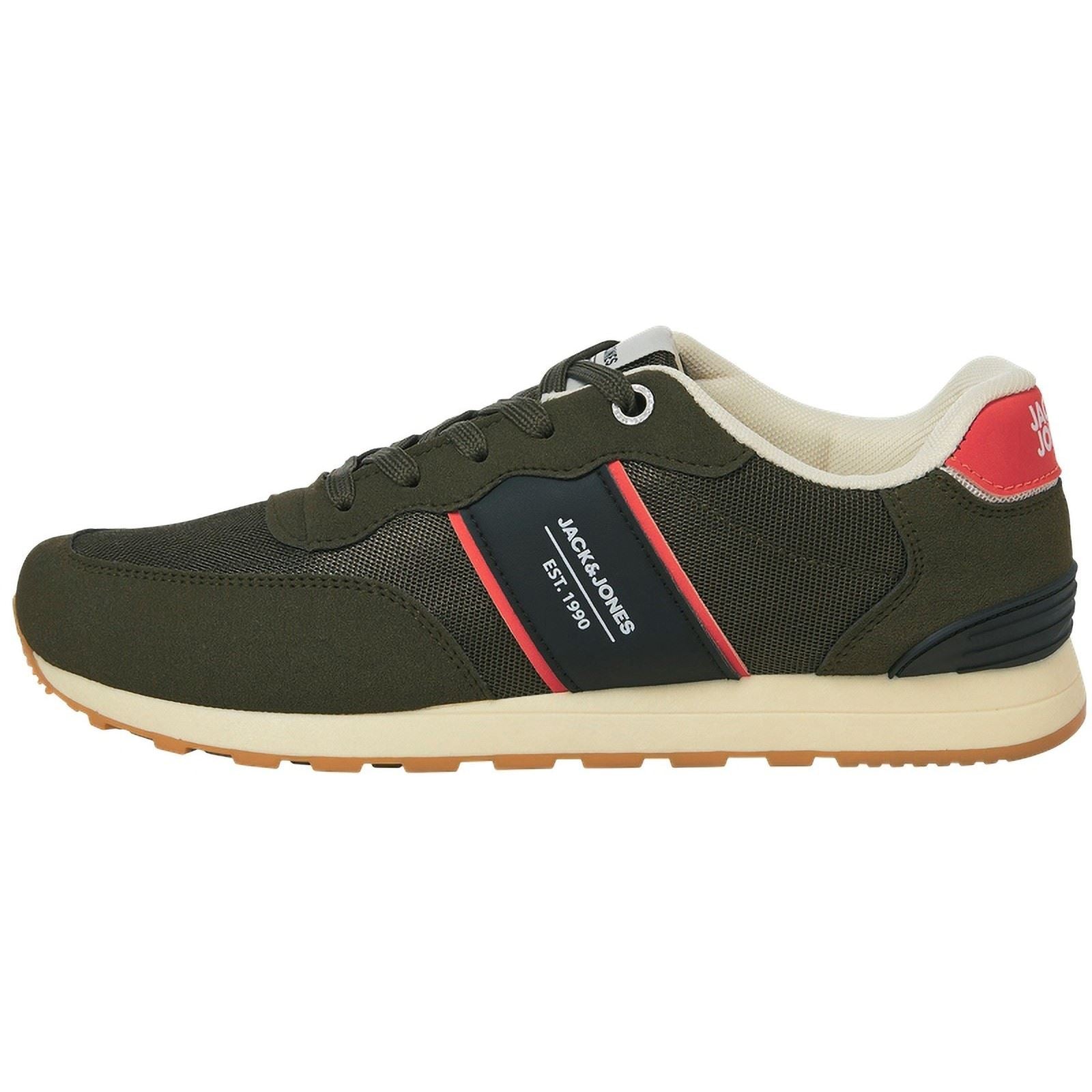 Jack & Jones Spirit Runner Polyurethane Men's Olive Night Trainers
