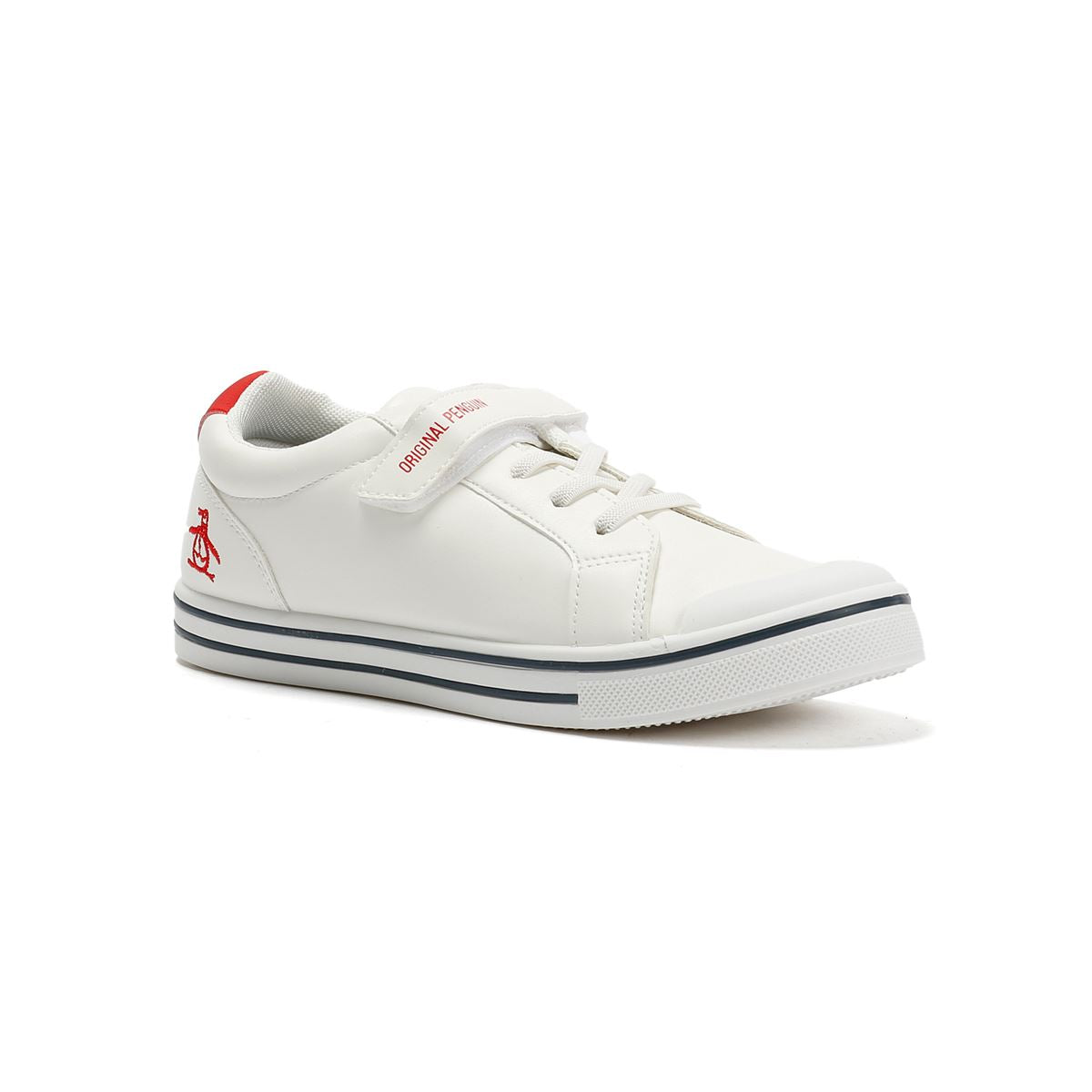Penguin Junior Rainbow White Trainers
