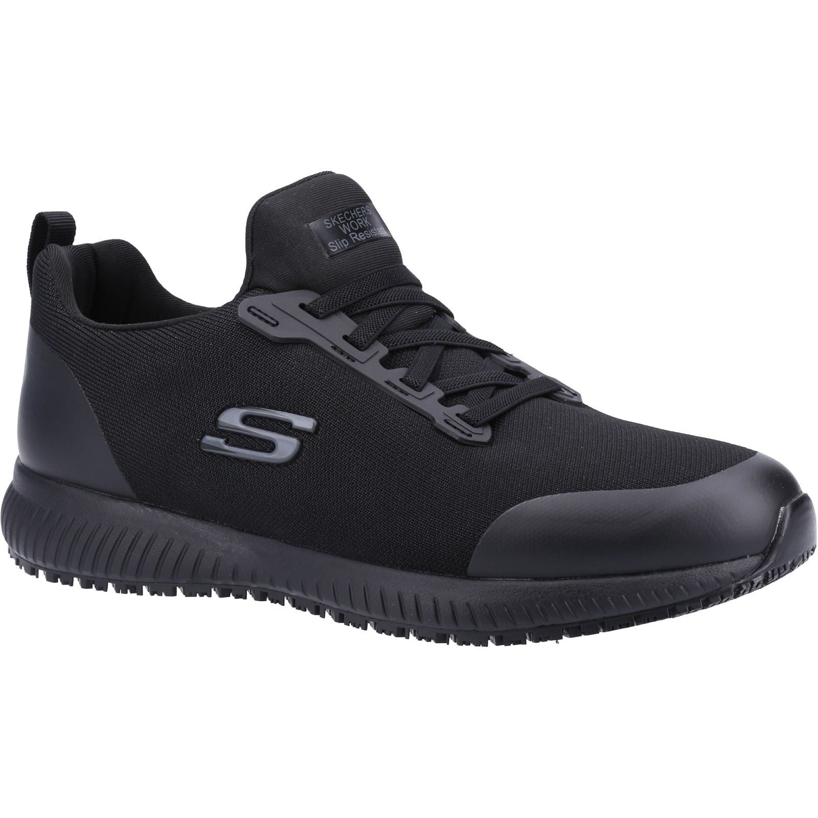 Skechers Workwear Squad SR Myton Textile Men's Black Safety Trainers