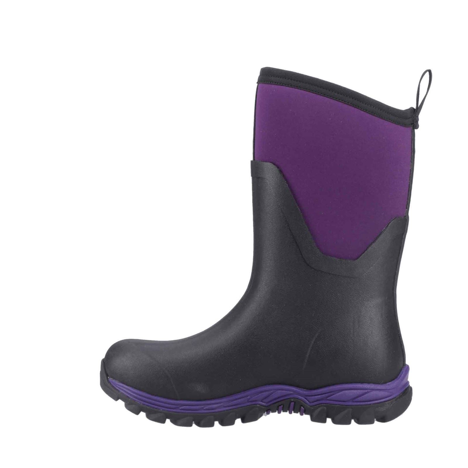 Muck Boots Arctic Sport II Mid Rubber Women's Black/Acai Winter Mid Calf Boots