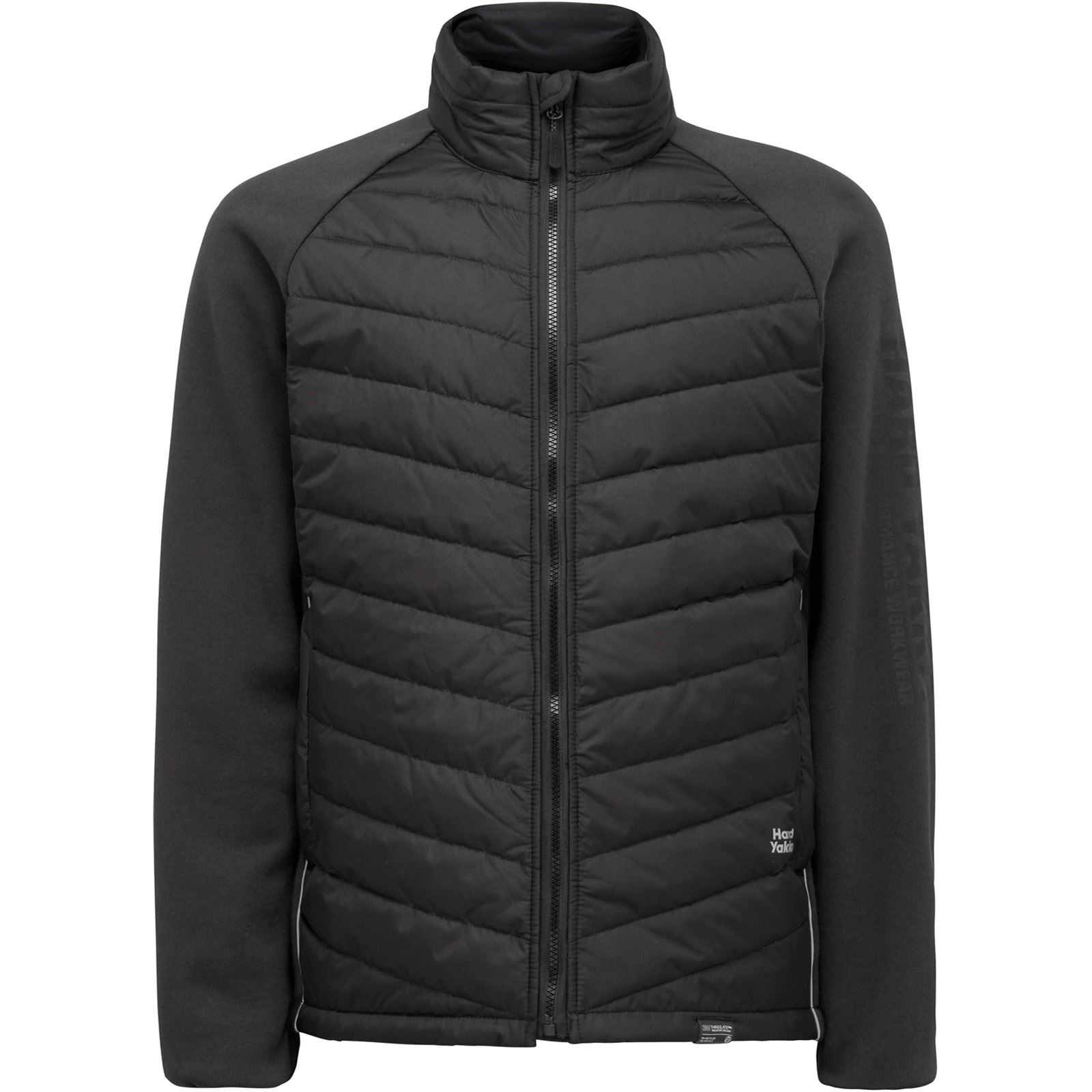 Hard Yakka Men's Apex Hybrid Jacket in Black