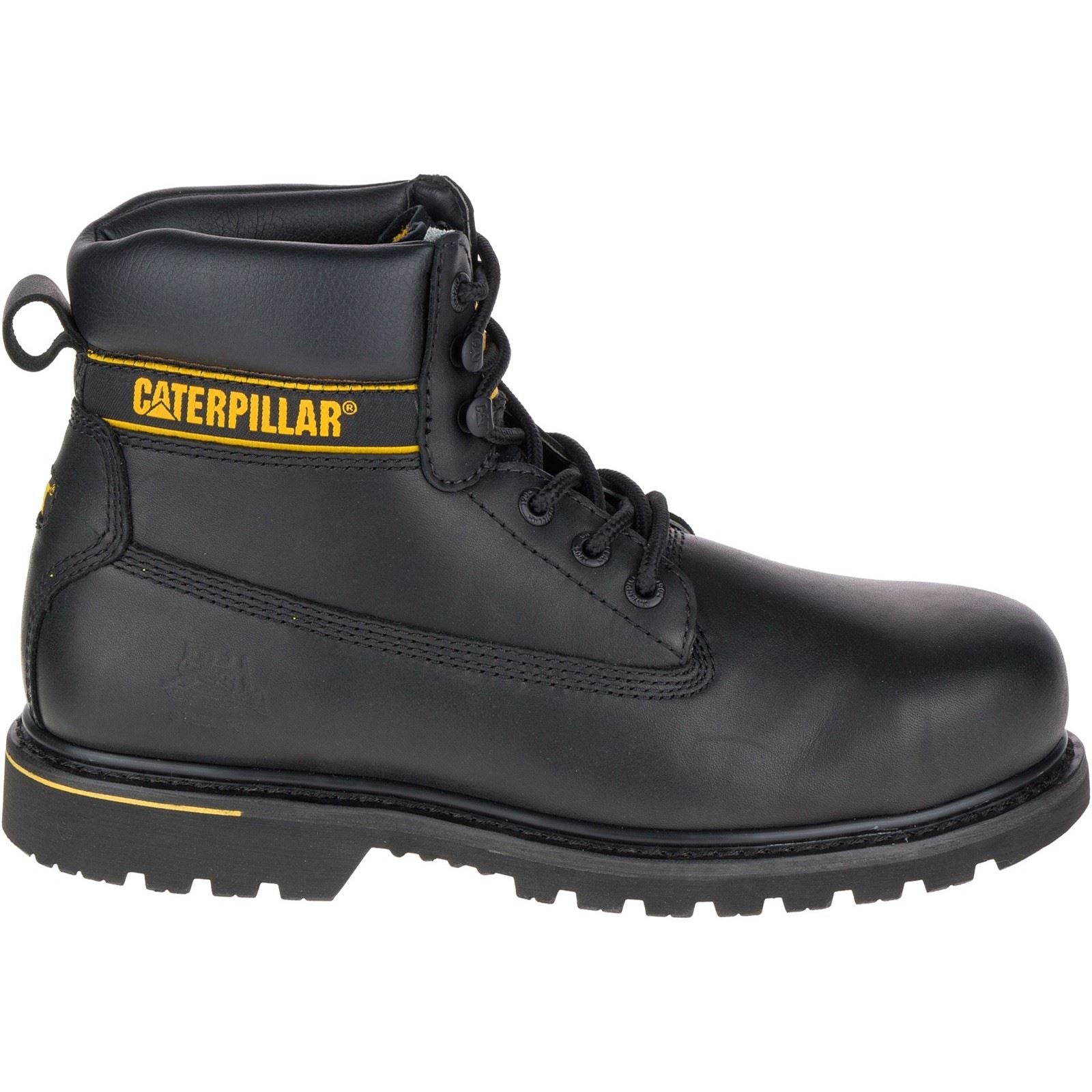 Caterpillar Men's Holton Safety Boot in Black