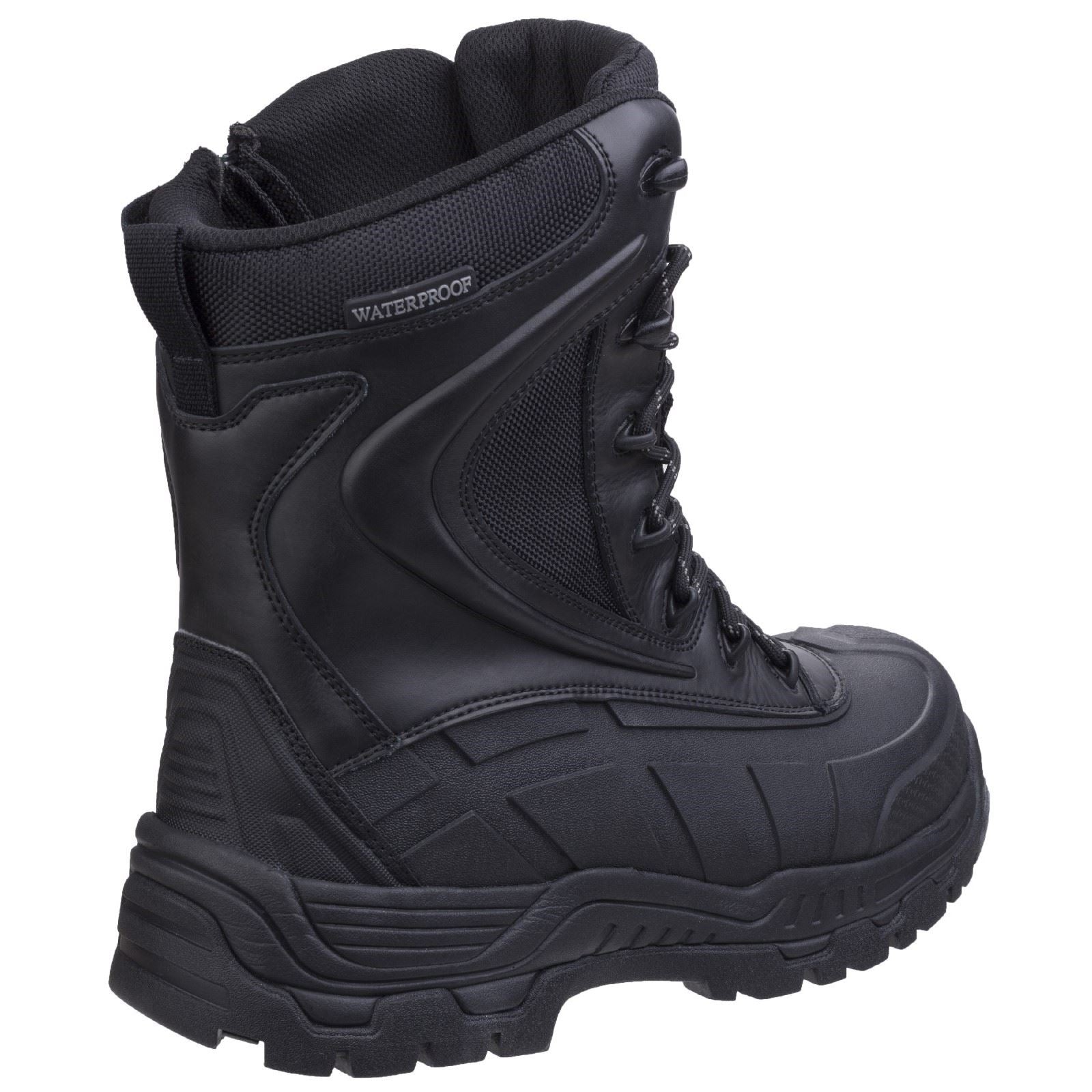 Amblers Safety AS440 Hybrid Metal Free Hi-leg Waterproof Safety Boot in Black