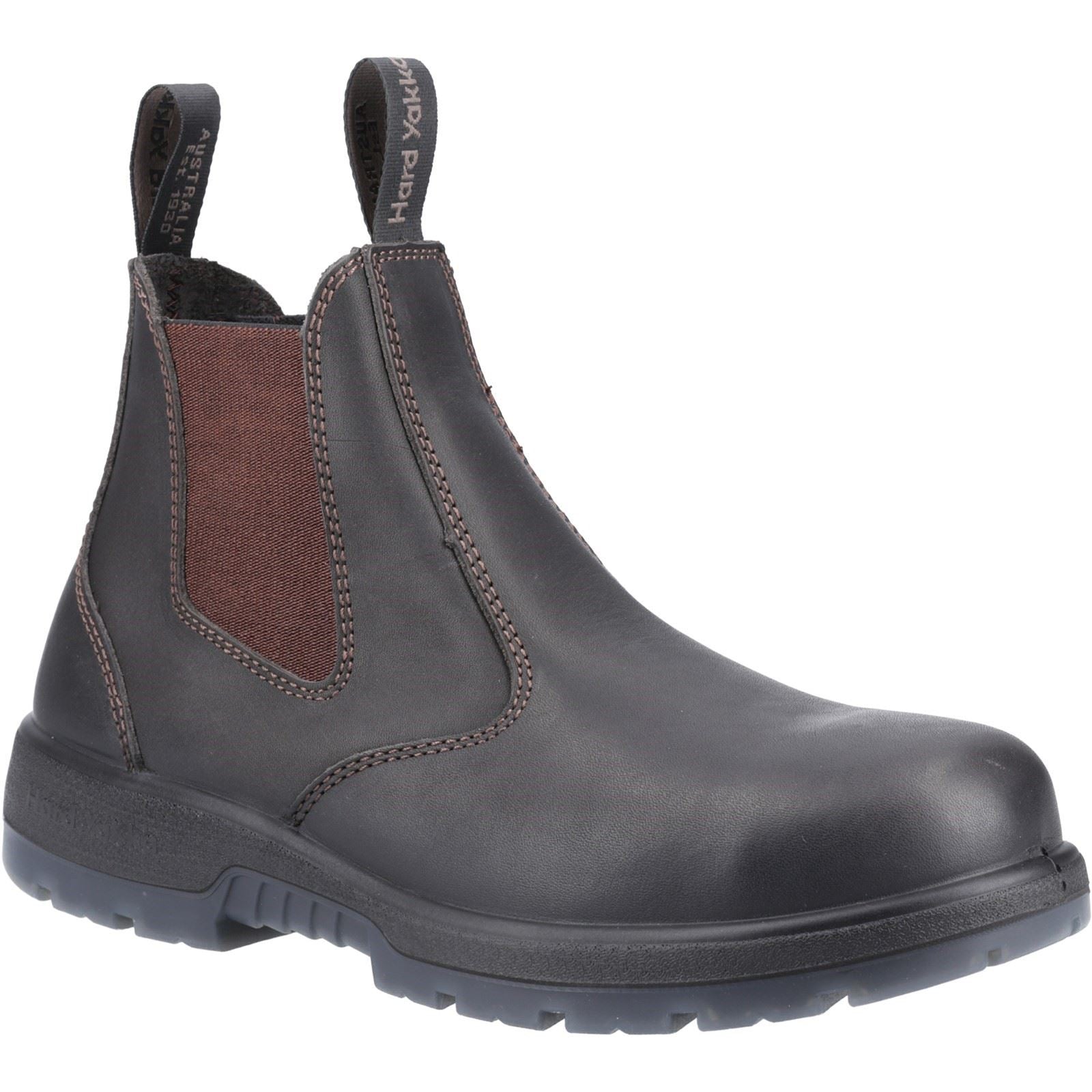 Hard Yakka Men's Outback Safety Dealer Boot in Brown