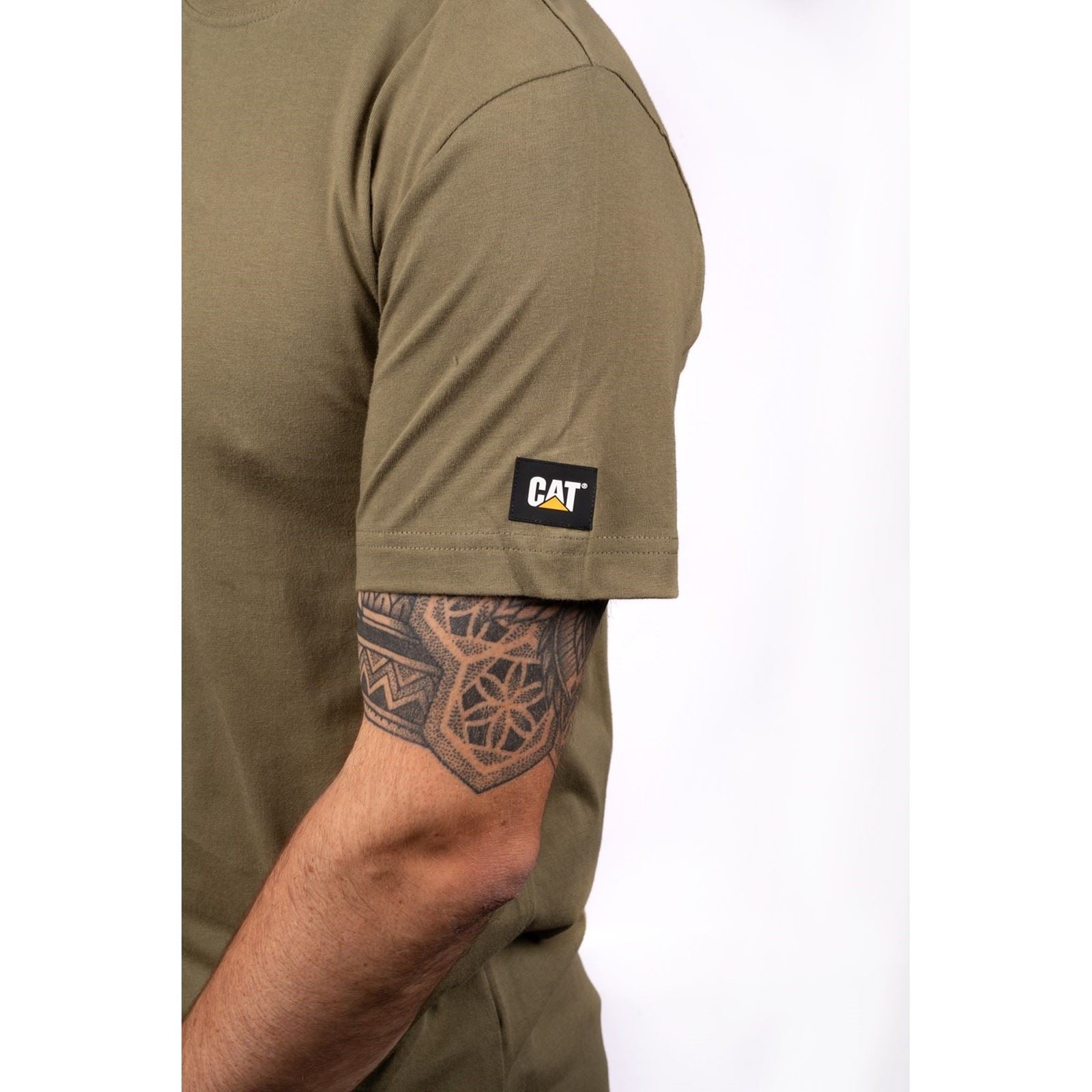 Caterpillar Men's Essentials Short-sleeve T-shirt in Marsh