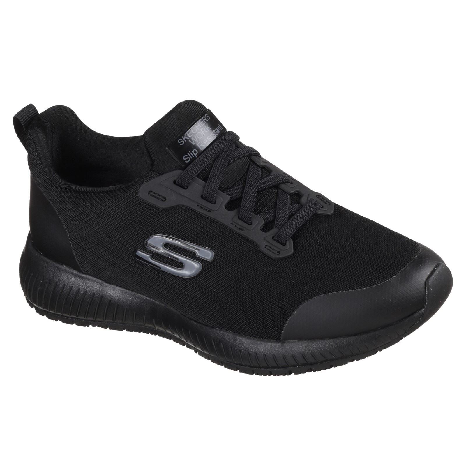 Skechers Workwear Squad SR Textile Women's Black Safety Trainers