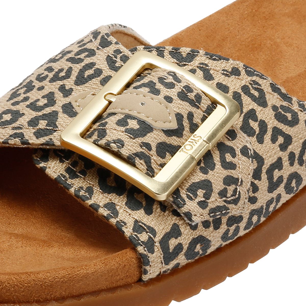 TOMS Marin Slide Women's Leopard Sandals
