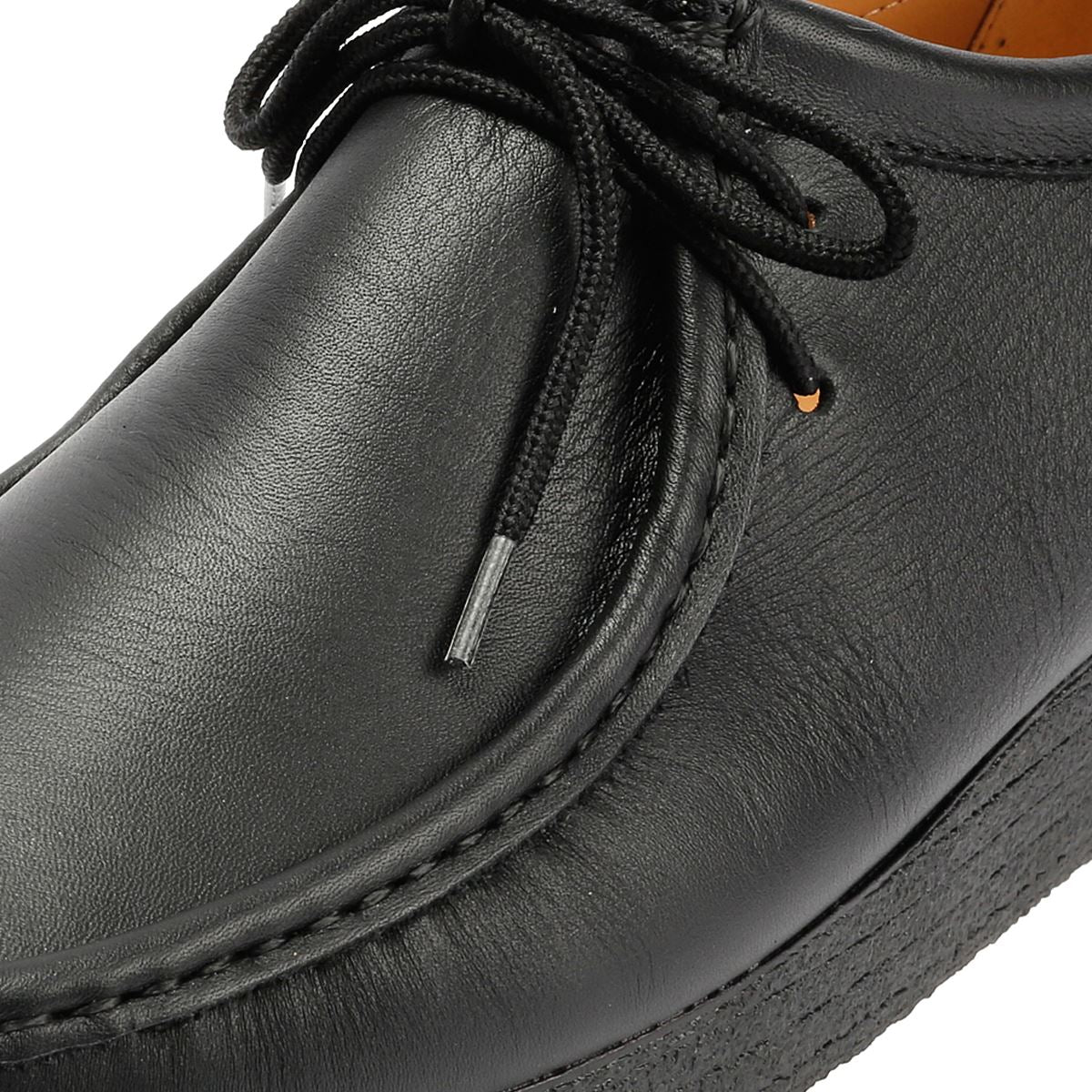Tower Footwear (29456562) (5055924520481) TOWER UN APACHE LEATHER BLACK PLU 50 Colour: BLACK