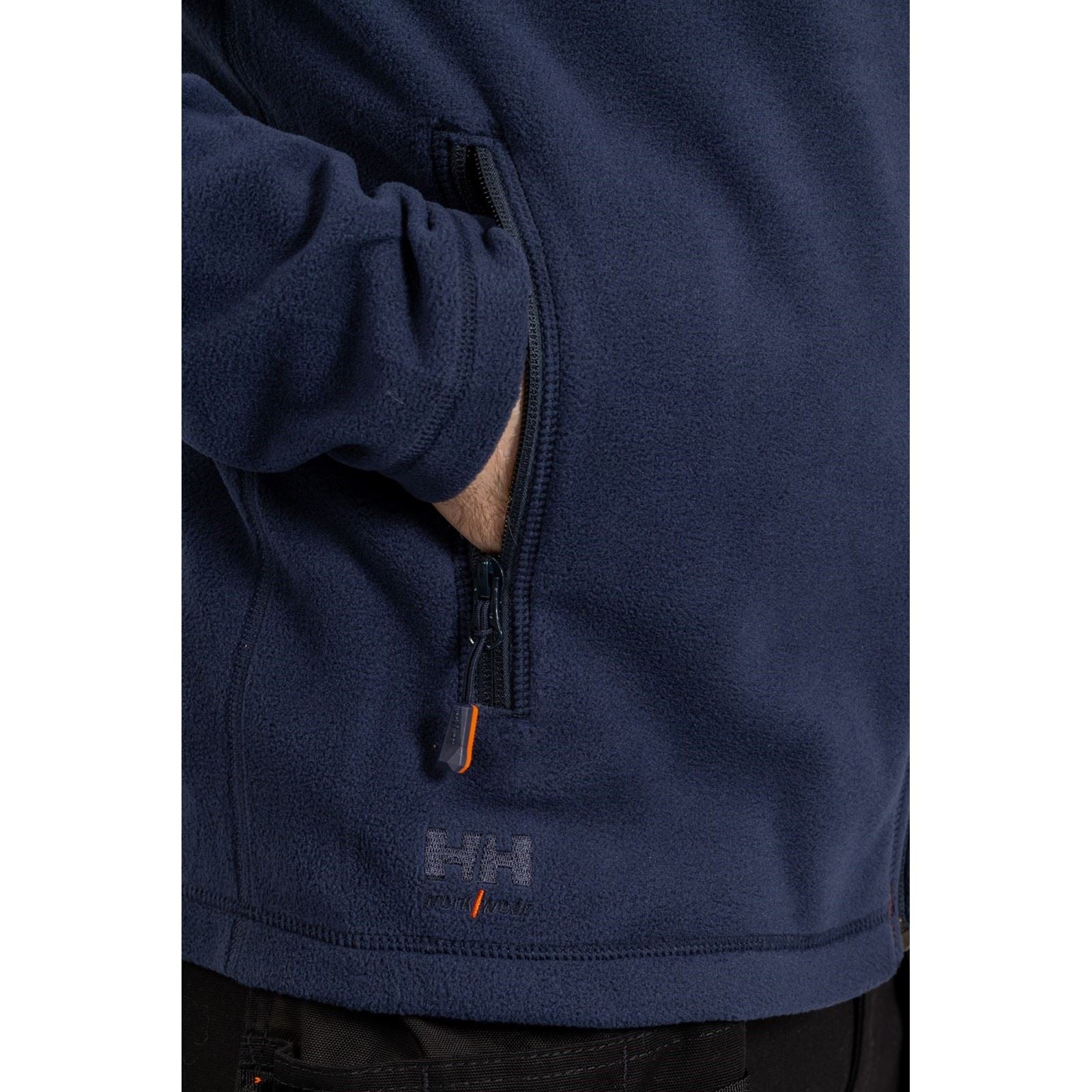 Helly Hansen Workwear Men's Oxford Light Fleece in Navy