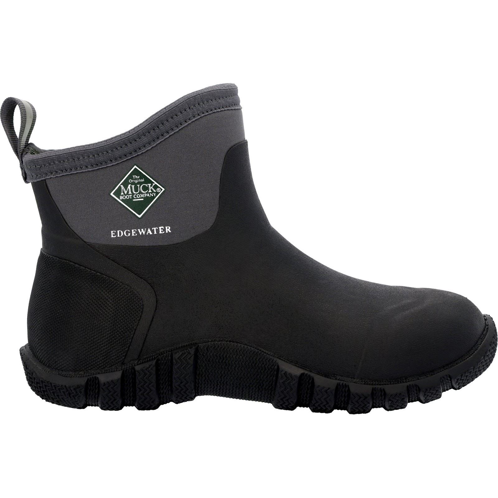 Muck Boots Men's Edgewater Classic 6” Ankle Boot in Black