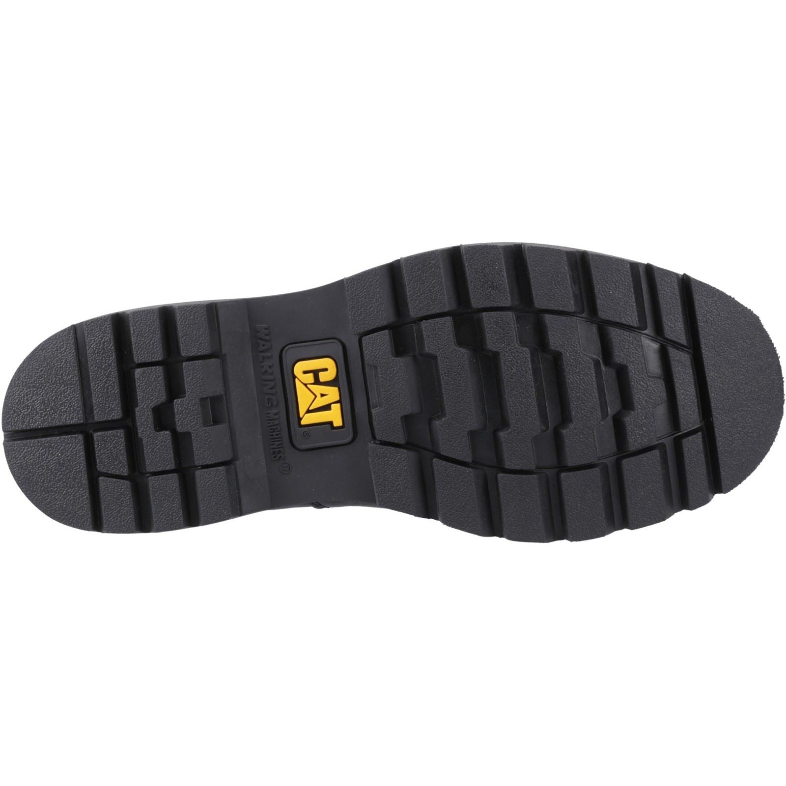 CAT Lifestyle Colorado Moc Toe Low Leather Men's Black Lace-Up Shoes