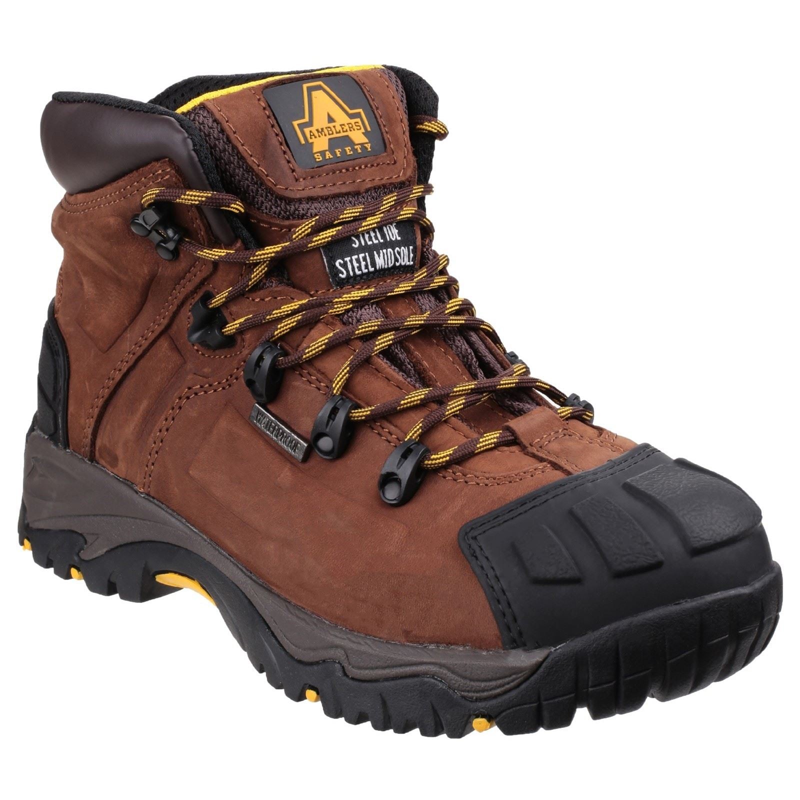 Amblers Safety Men's FS39 Safety Boot in Brown