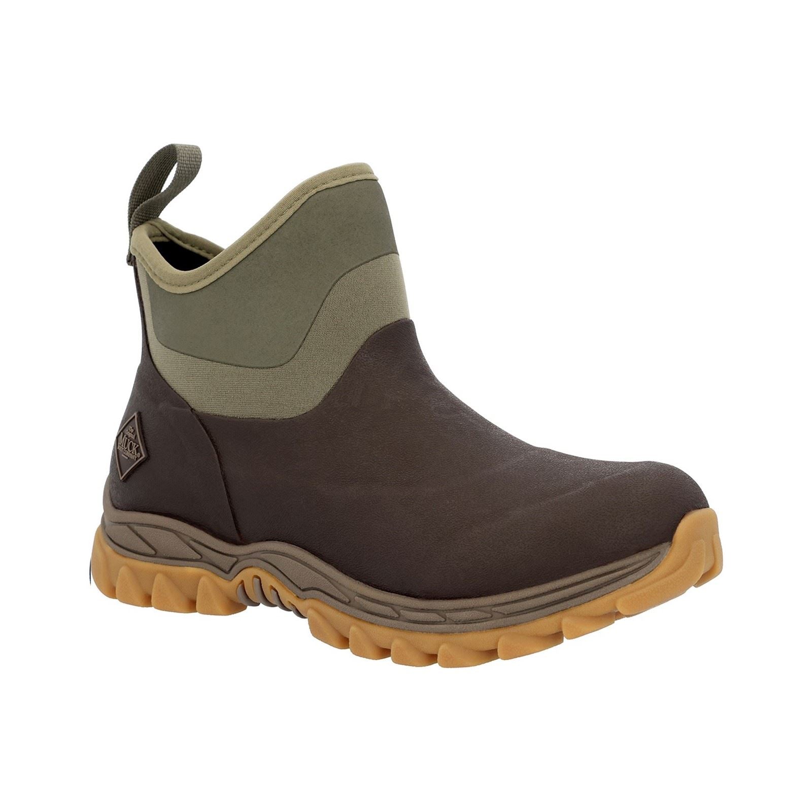 Muck Boots Women's Arctic Sport II Ankle Boot in Dark Brown/Olive