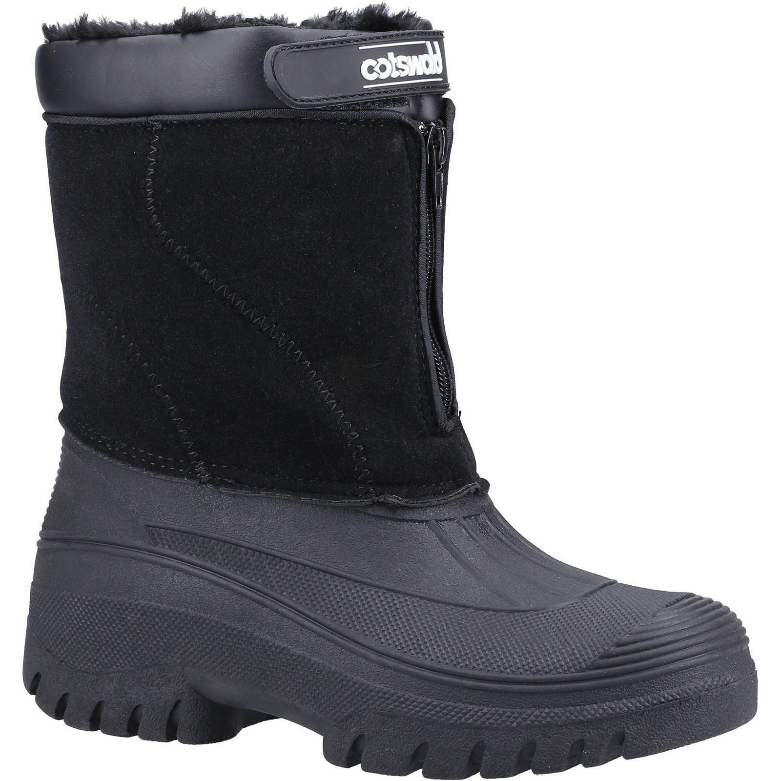 Cotswold Women's Venture Waterproof Winter Boot in Black