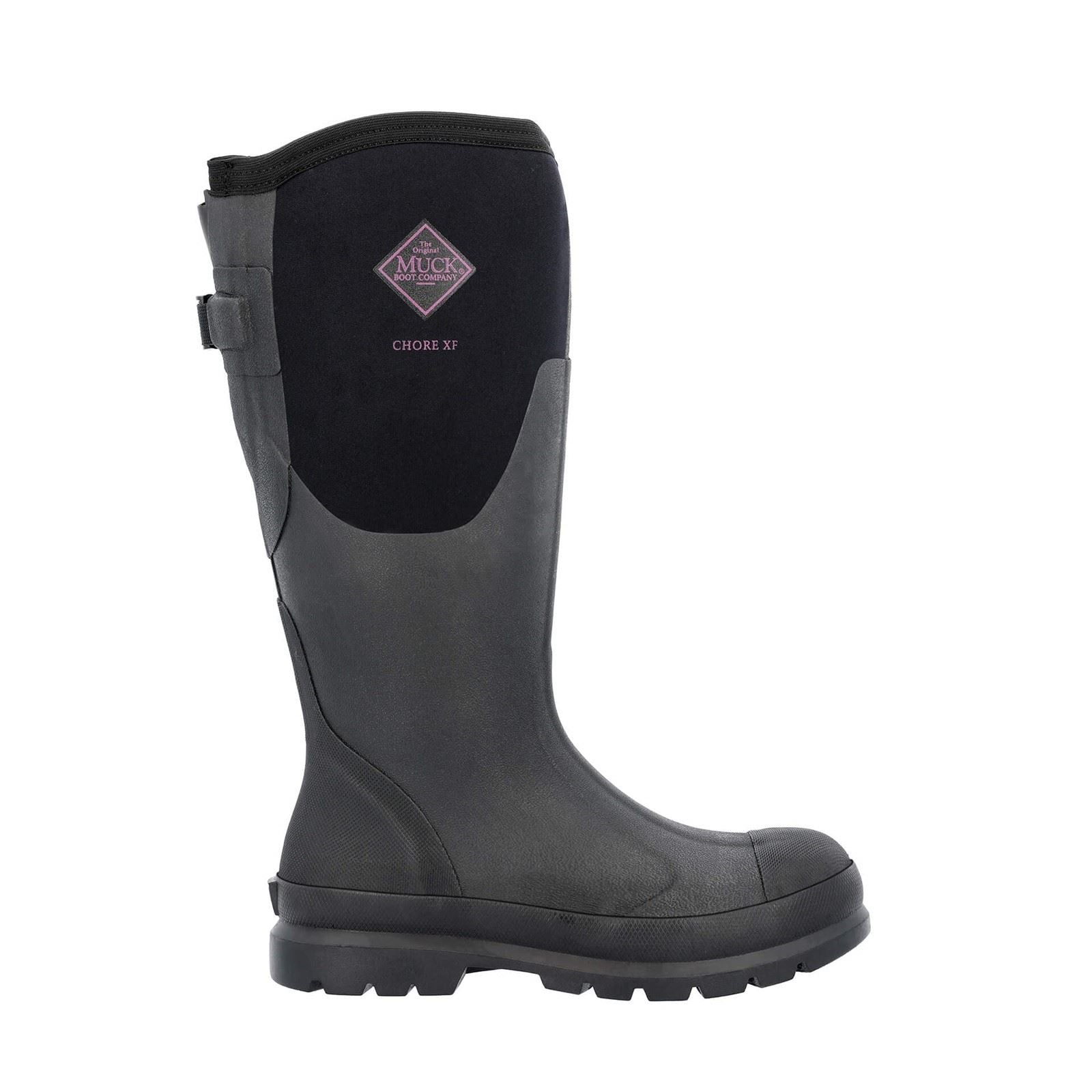Muck Boots Women's Chore Adjustable Tall Boot in Black