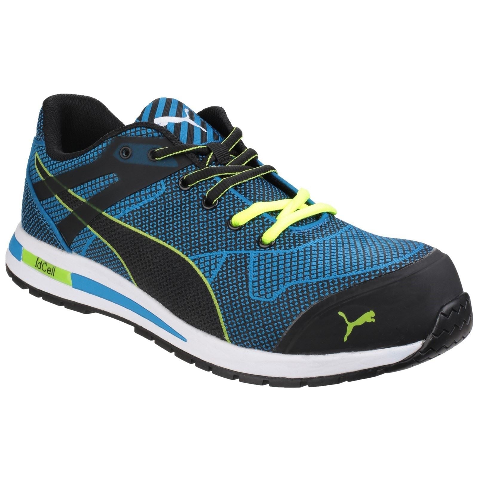 Puma Safety Men's Blaze Knit Low Safety Shoe in Blue