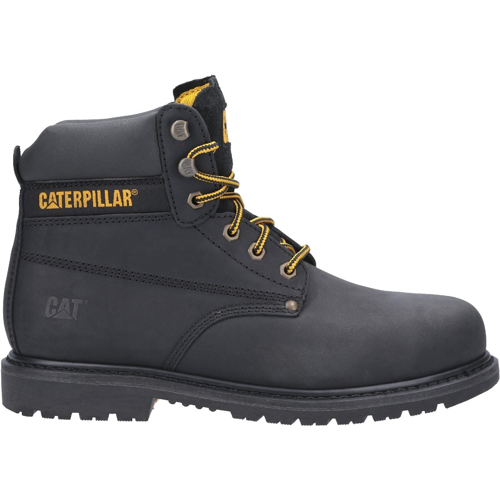 Caterpillar Men's Powerplant GYW Safety Boot in Black