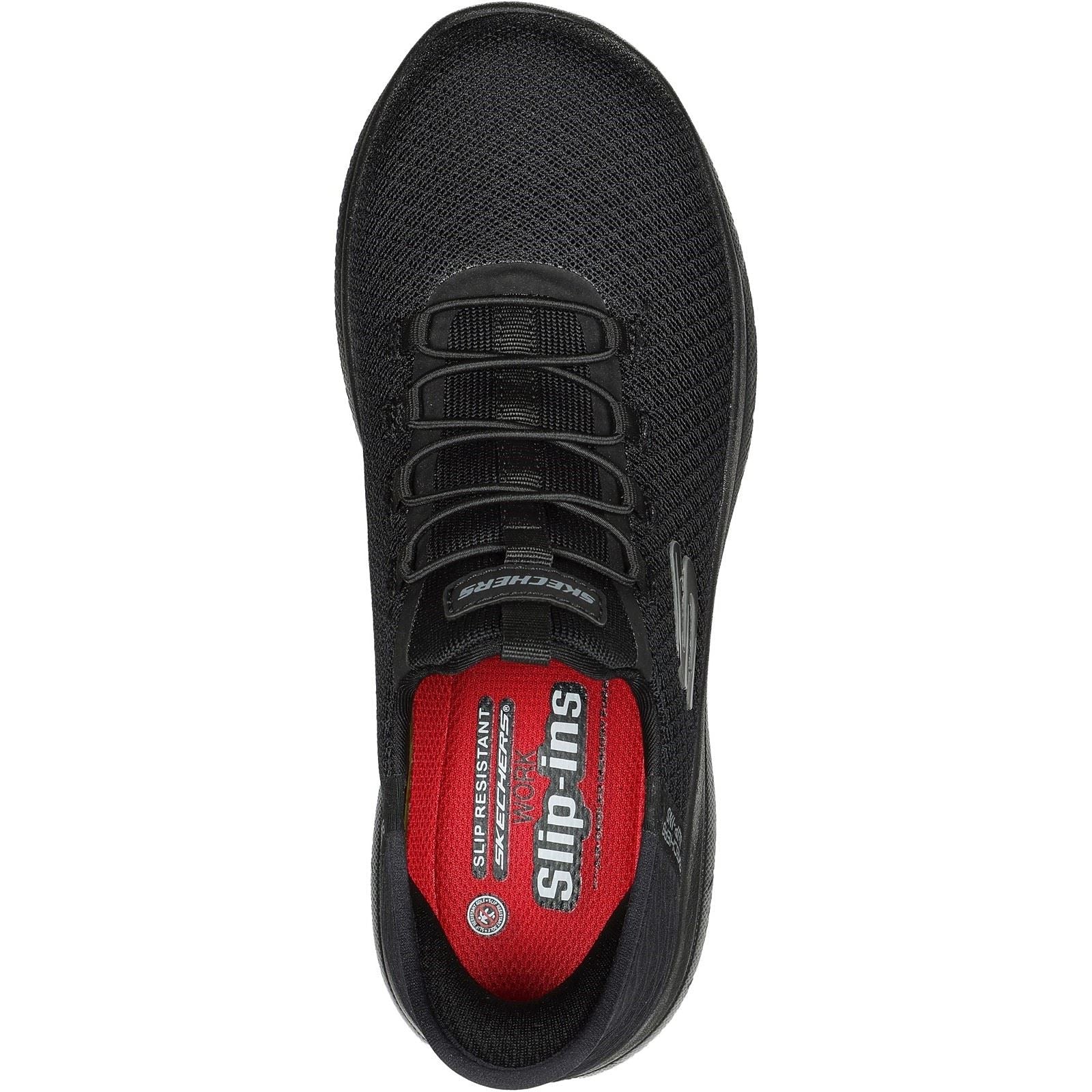 Skechers Workwear Summits SR - Enslee Textile Women's Black Safety Trainers