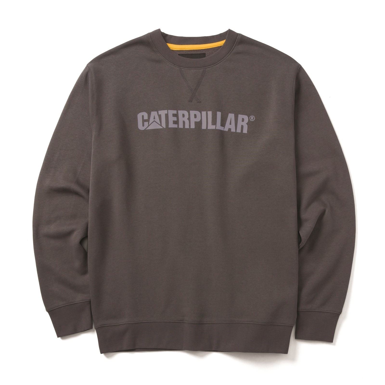 Caterpillar Men's Midweight Crewneck Sweatshirt in Magnet