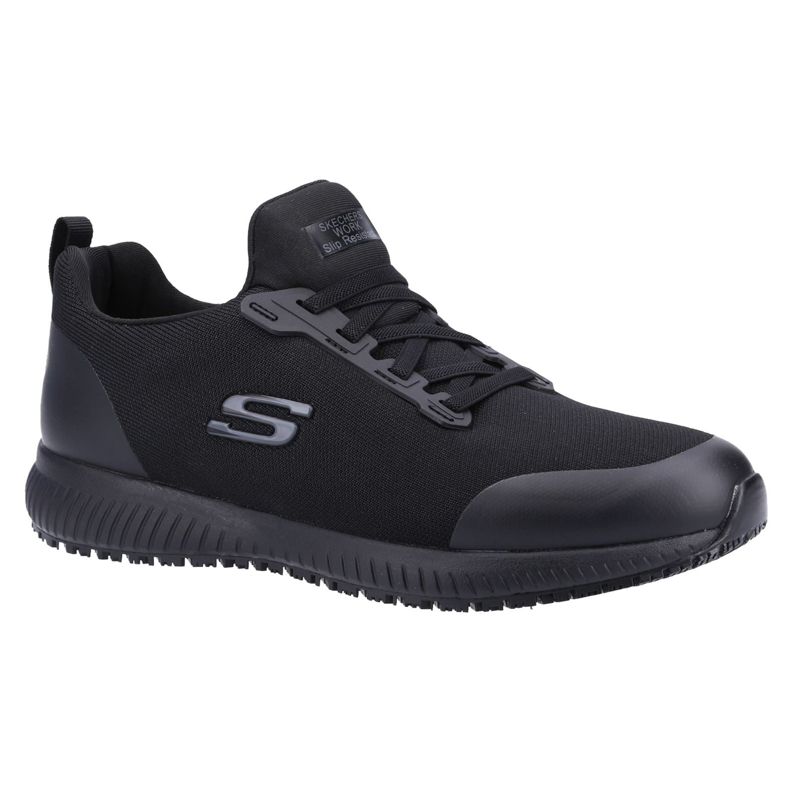 Skechers Workwear Squad SR Myton Textile Men's Black Safety Trainers