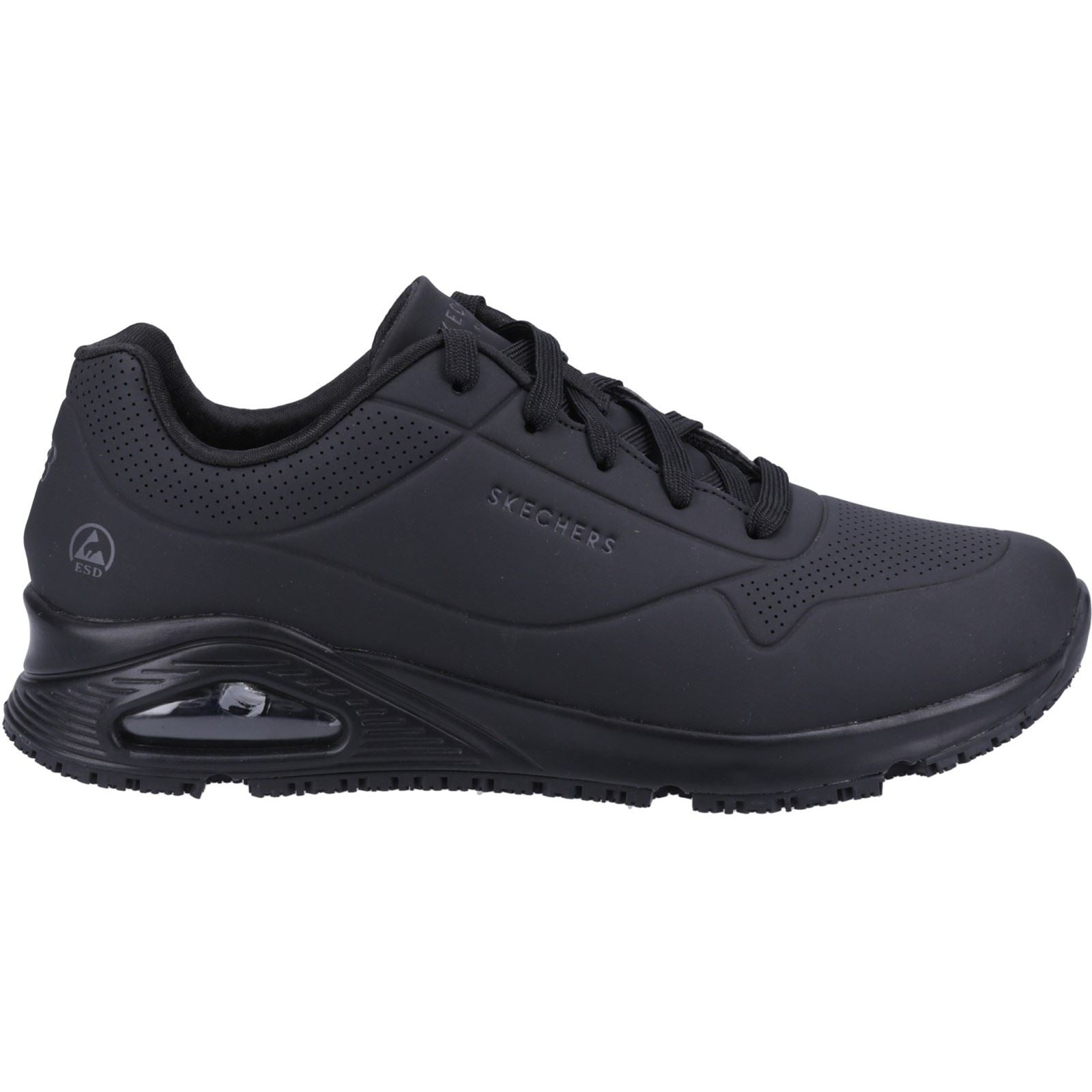 Skechers Workwear Work Relaxed Fit: Uno SR Women's Black Safety Trainers