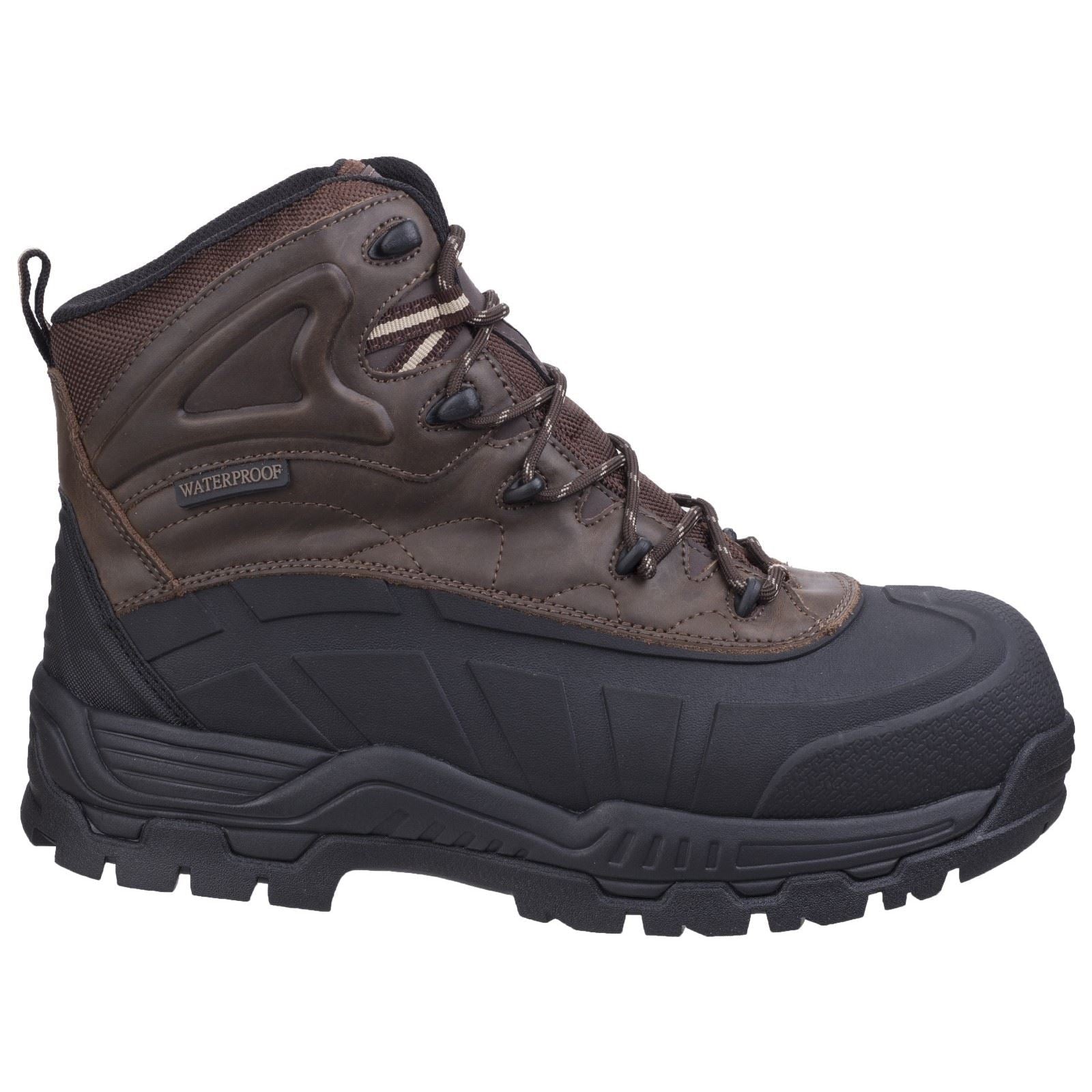 Amblers Safety FS430 Orca Hybrid Waterproof Non-Metal Safety Boot in Brown