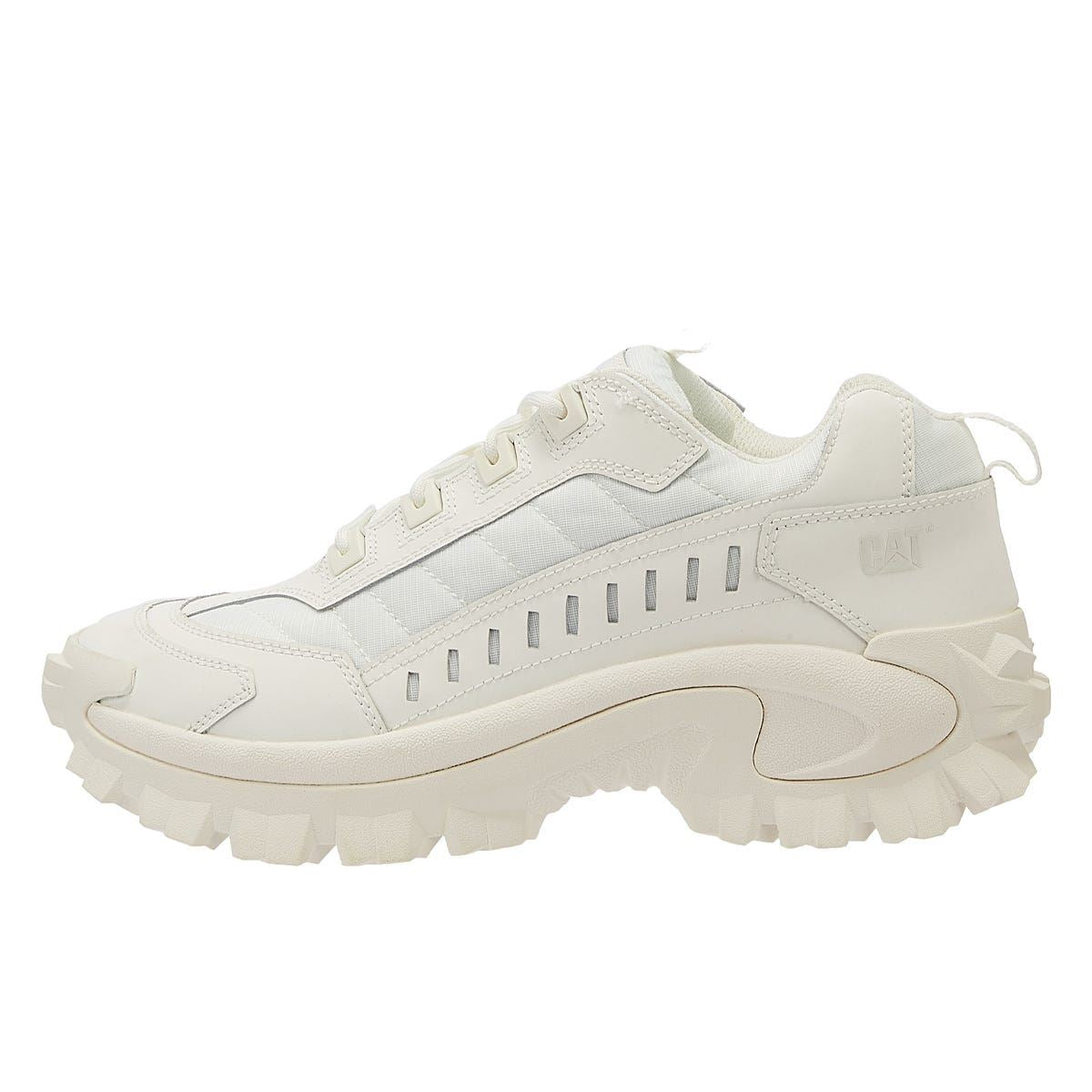 Caterpillar Intruder White Trainers